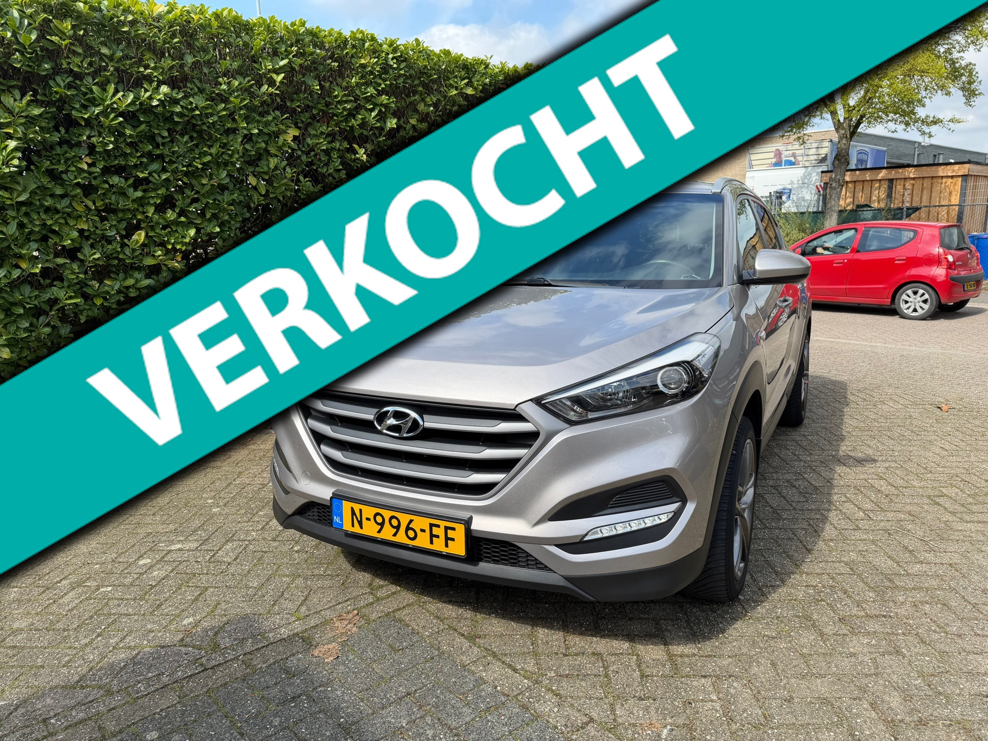 Hyundai Tucson 1.6 GDi i-Motion Trekhaak / Navigatie 2017 - voorkant