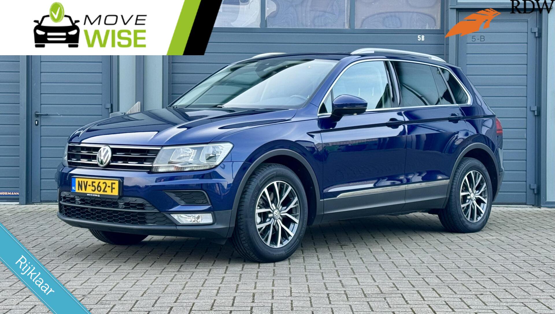 Volkswagen Tiguan 1.4 TSI 4Motion Comfortline | 4x4 | 2.000 kg  Trekgw. | Trekhaak Wegklapb. | Zeer Compleet | 2017 - voorkant