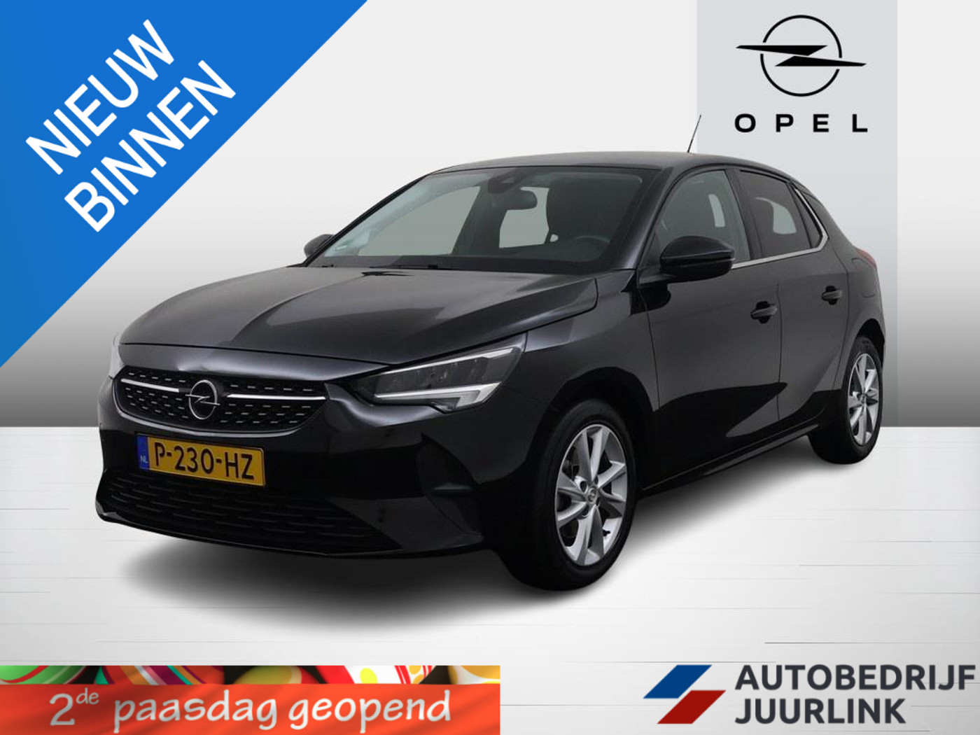 Opel Corsa 1.2T 100pk Elegance  CarPlay/Ecc/Led/El.Pakket/ 2022 - voorkant