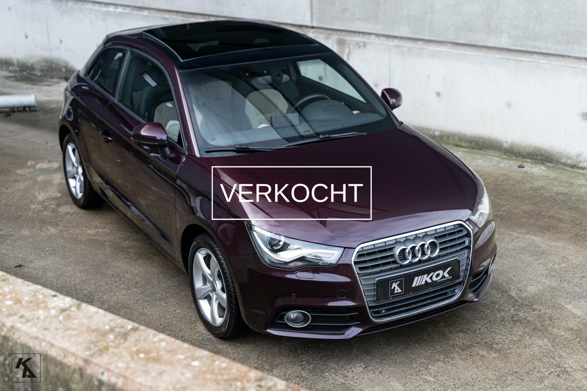 Audi A1 1.2 TFSI | 2011 | Shirazred | Volle uitvoering 2011 - voorkant