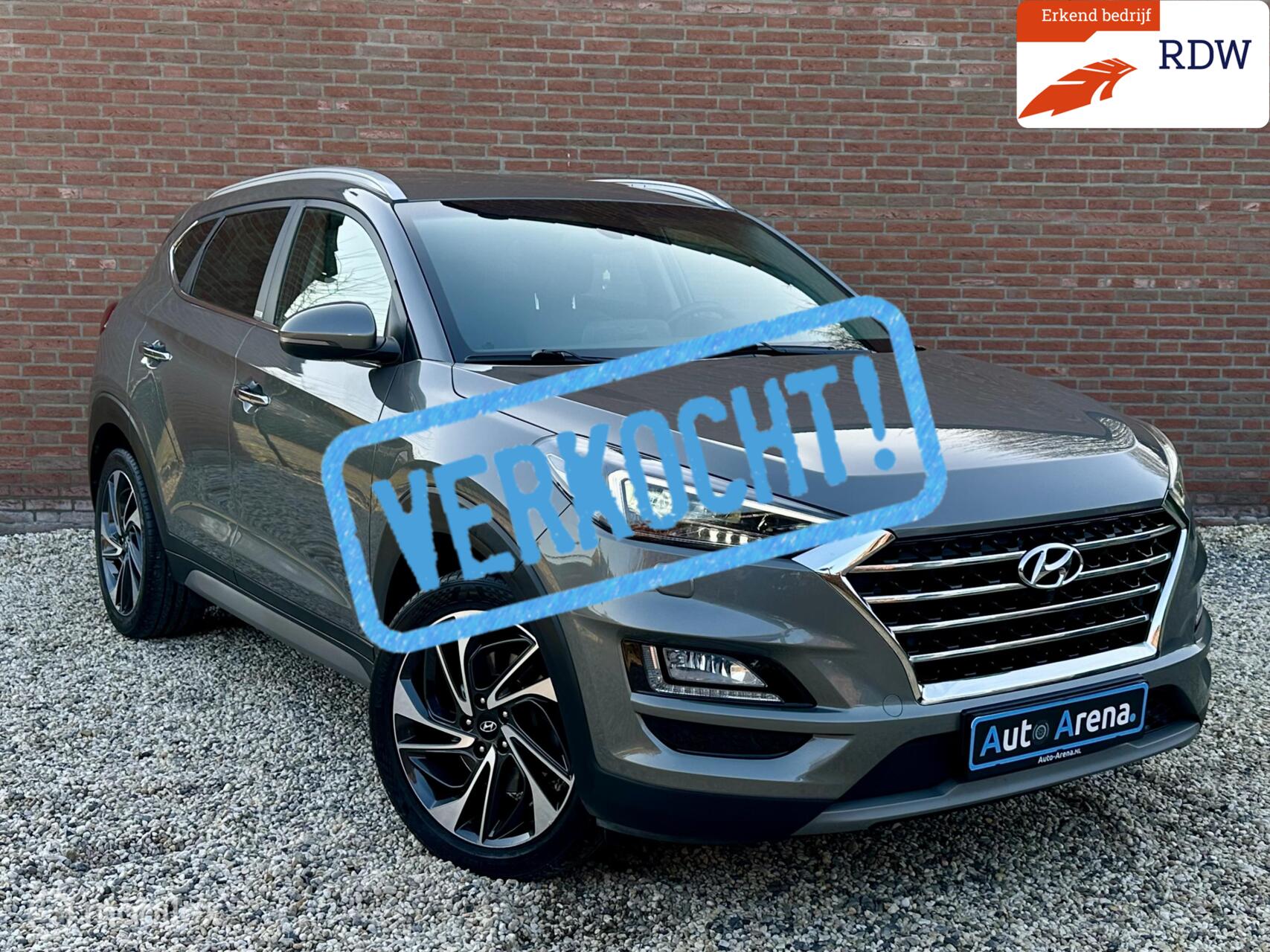 Hyundai Tucson 1.6 T-GDi Premium 2WD | Stoelverw. | Stoelventilatie | Stuurverw. | Krell Audio | Apple Carplay  | 360° Camera | Afneembare trekhaak 2019 - voorkant