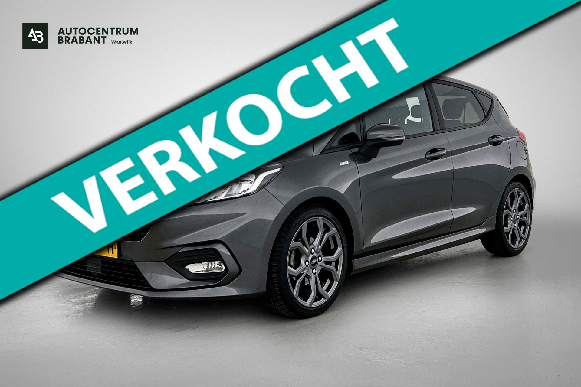 Ford Fiesta 1.0 EcoBoost ST-Line (NAVIGATIE, CARPLAY, PDC, STUURBEDIENING, CLIMA, 1e EIGENAAR, GOED ONDERHOUDEN) 2018 - voorkant
