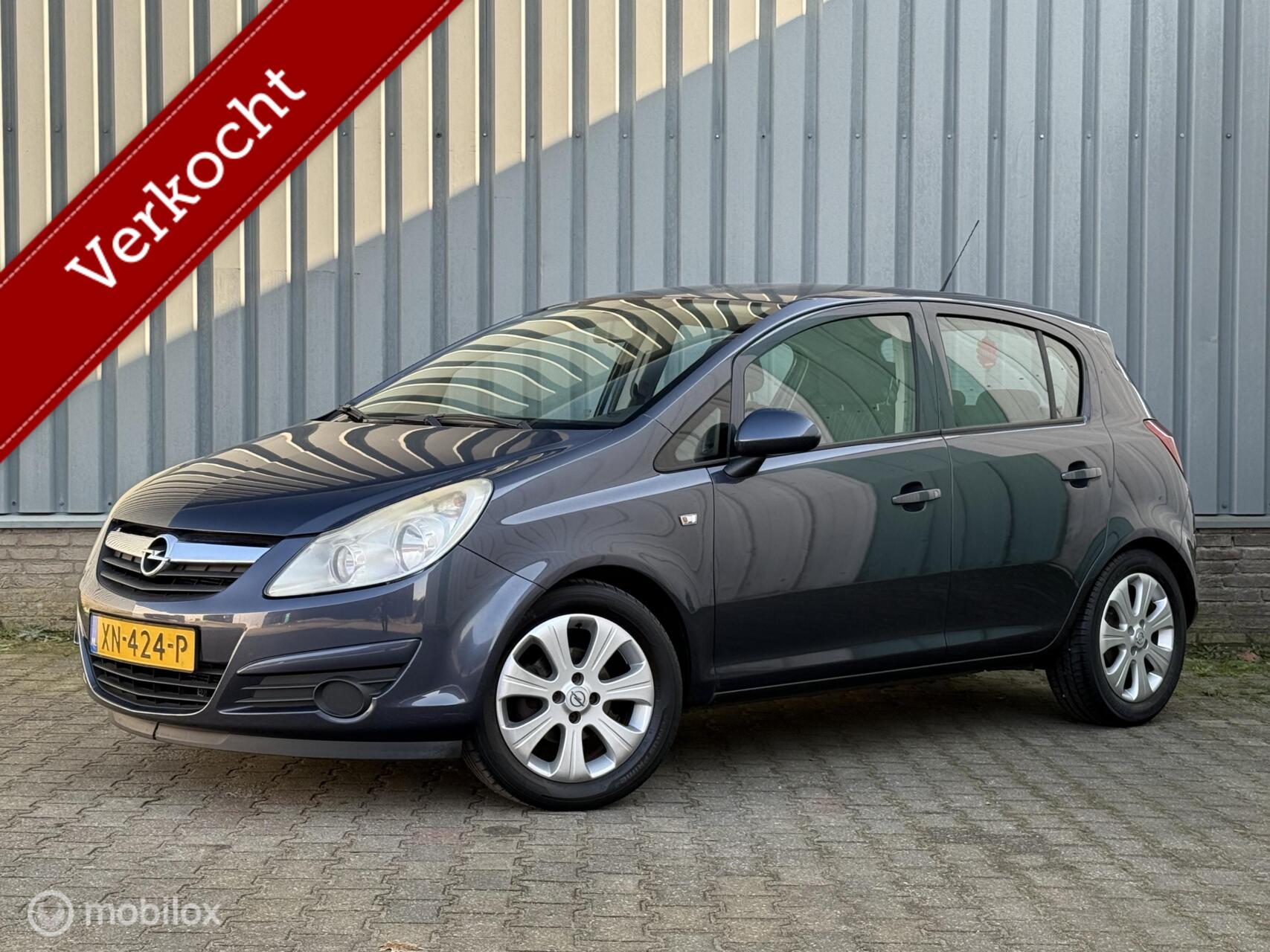 Opel Corsa 1.2-16V Business | Airco | 5-Deurs | Nwe APK 2008 - voorkant