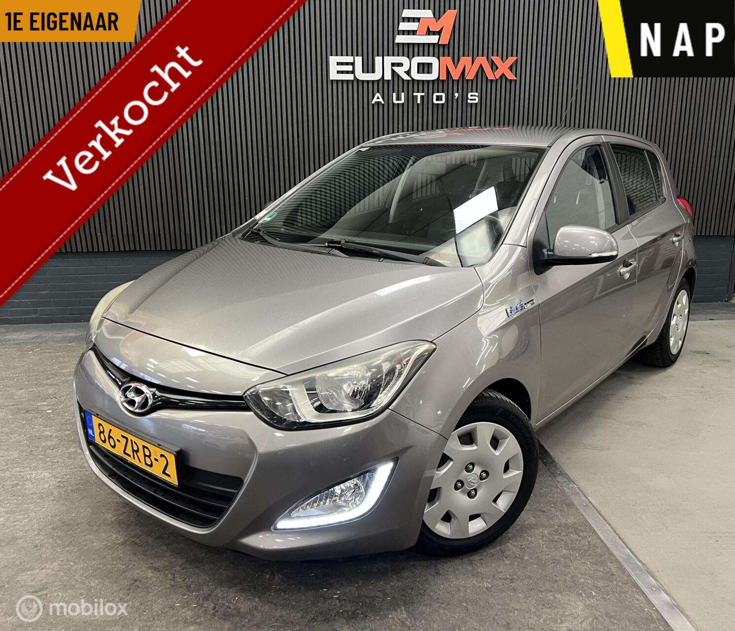 Hyundai I20 1.2i Black 1e Eigenaar - NAP - 2013 - voorkant