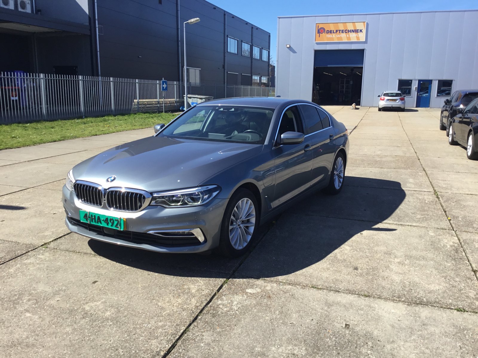 BMW 5-serie 530e xD iPerf H. Exe 2019 - voorkant