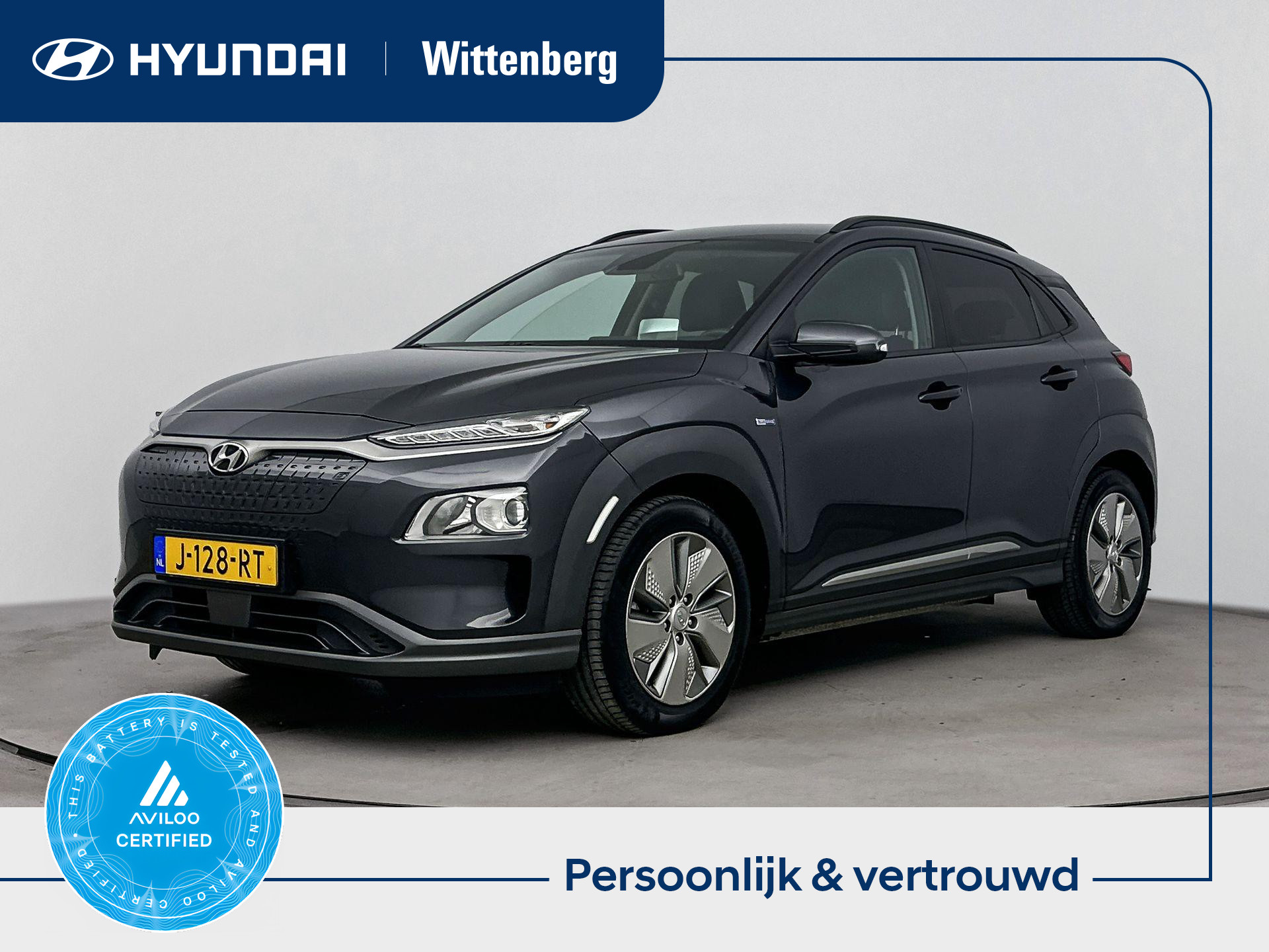 Hyundai Kona EV Fashion 64 kWh 2020 - voorkant