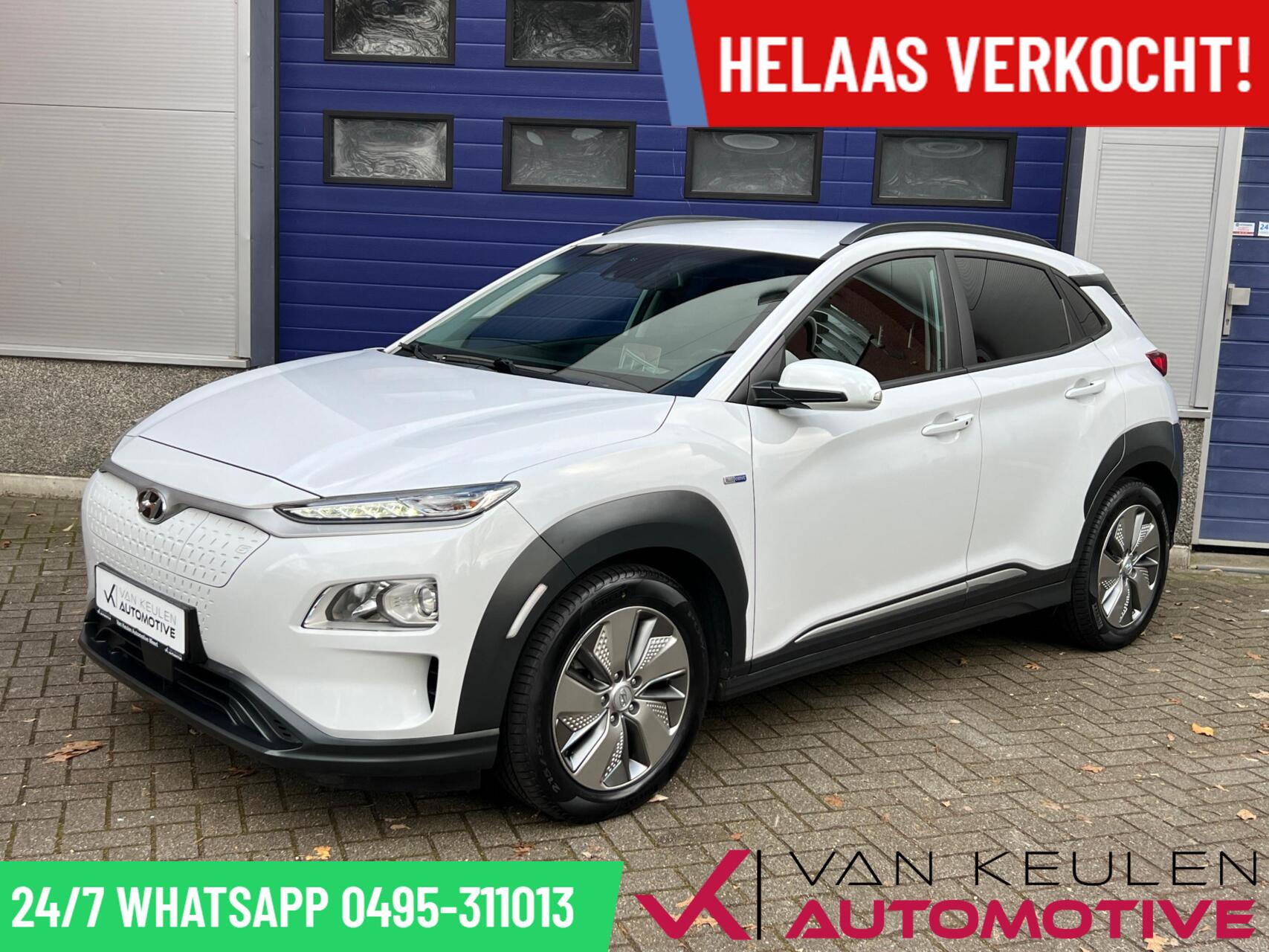 Hyundai Kona EV 64 kWh l 3-fase l 99% SOH! 500 KM Range l 2020 - voorkant