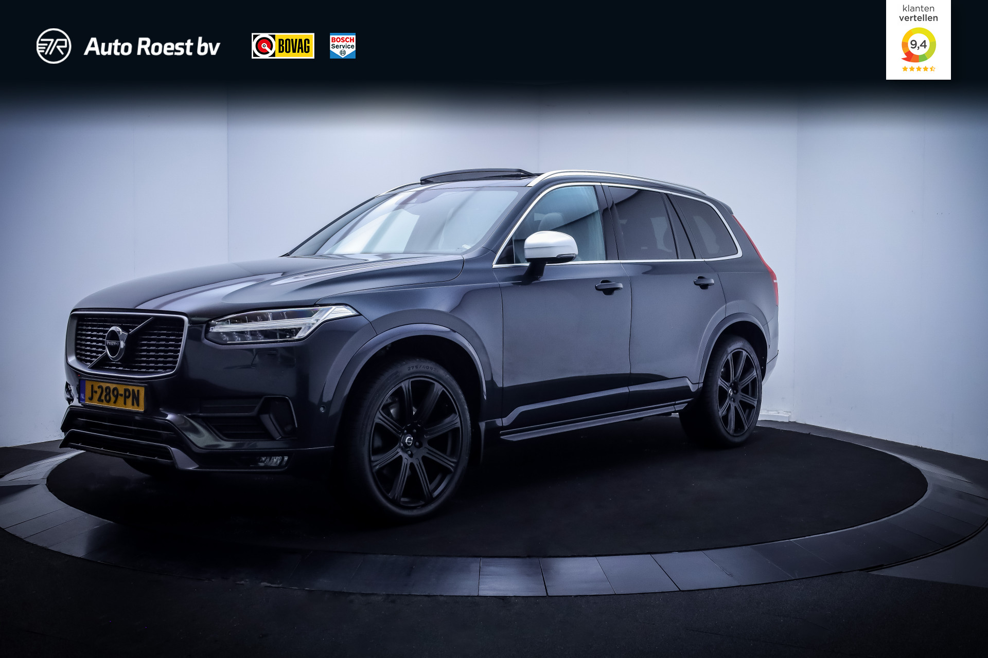 Volvo Xc90 2.0 D5 7Pers AWD R-Design 2016 - voorkant