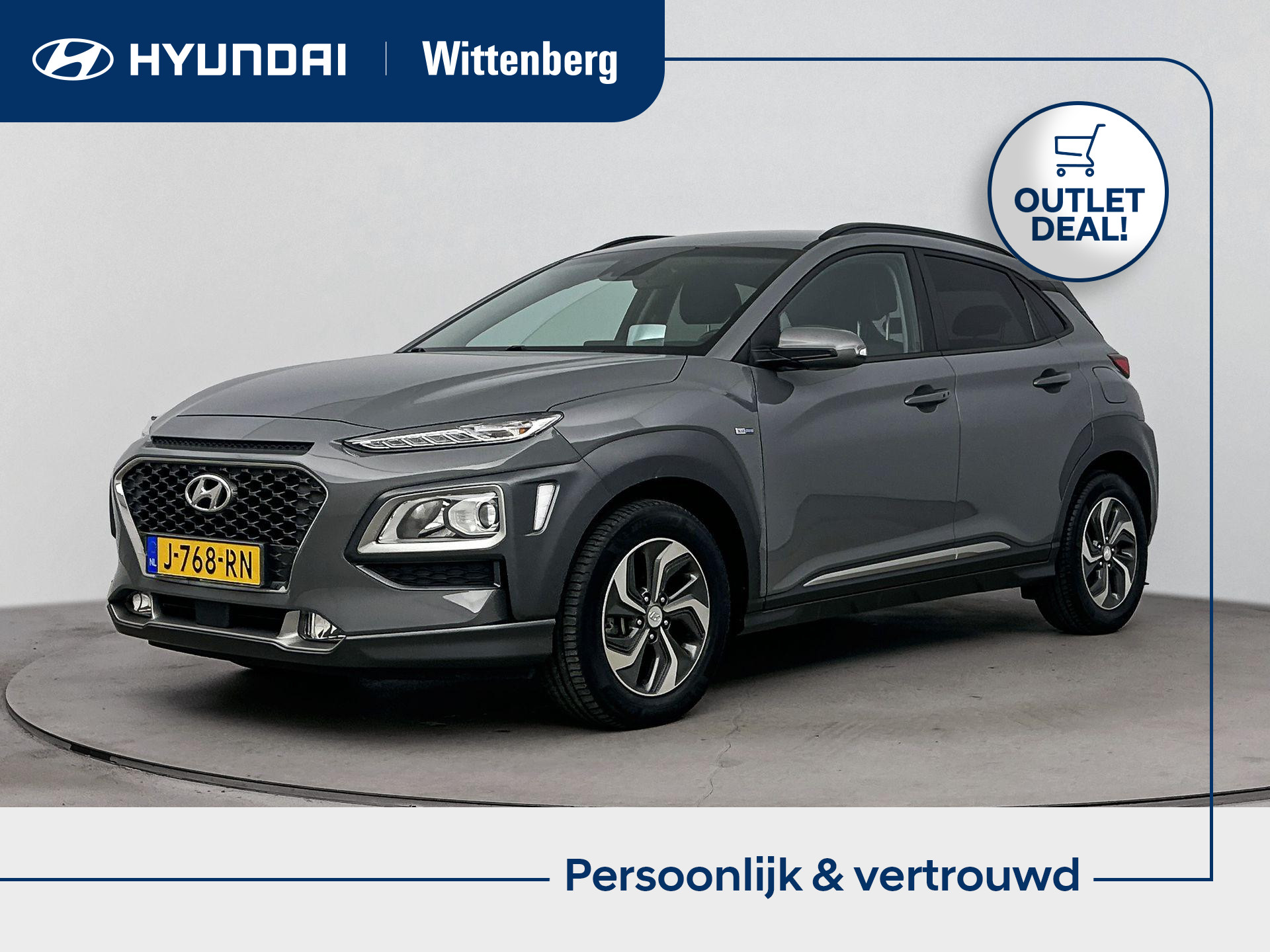 Hyundai Kona 1.6 GDI HEV Fashion 2020 - voorkant