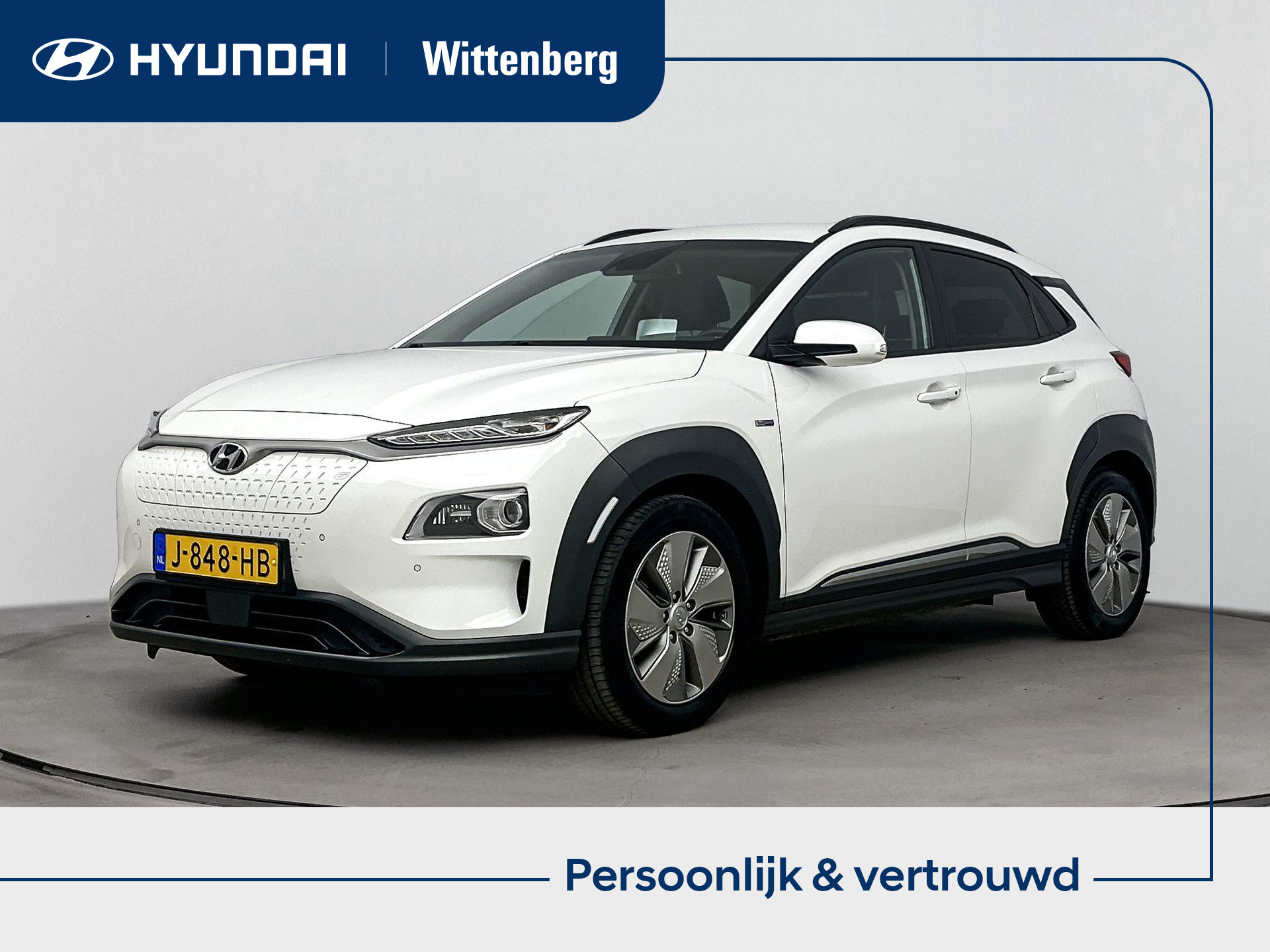Hyundai Kona EV Premium 64 kWh 2020 - voorkant