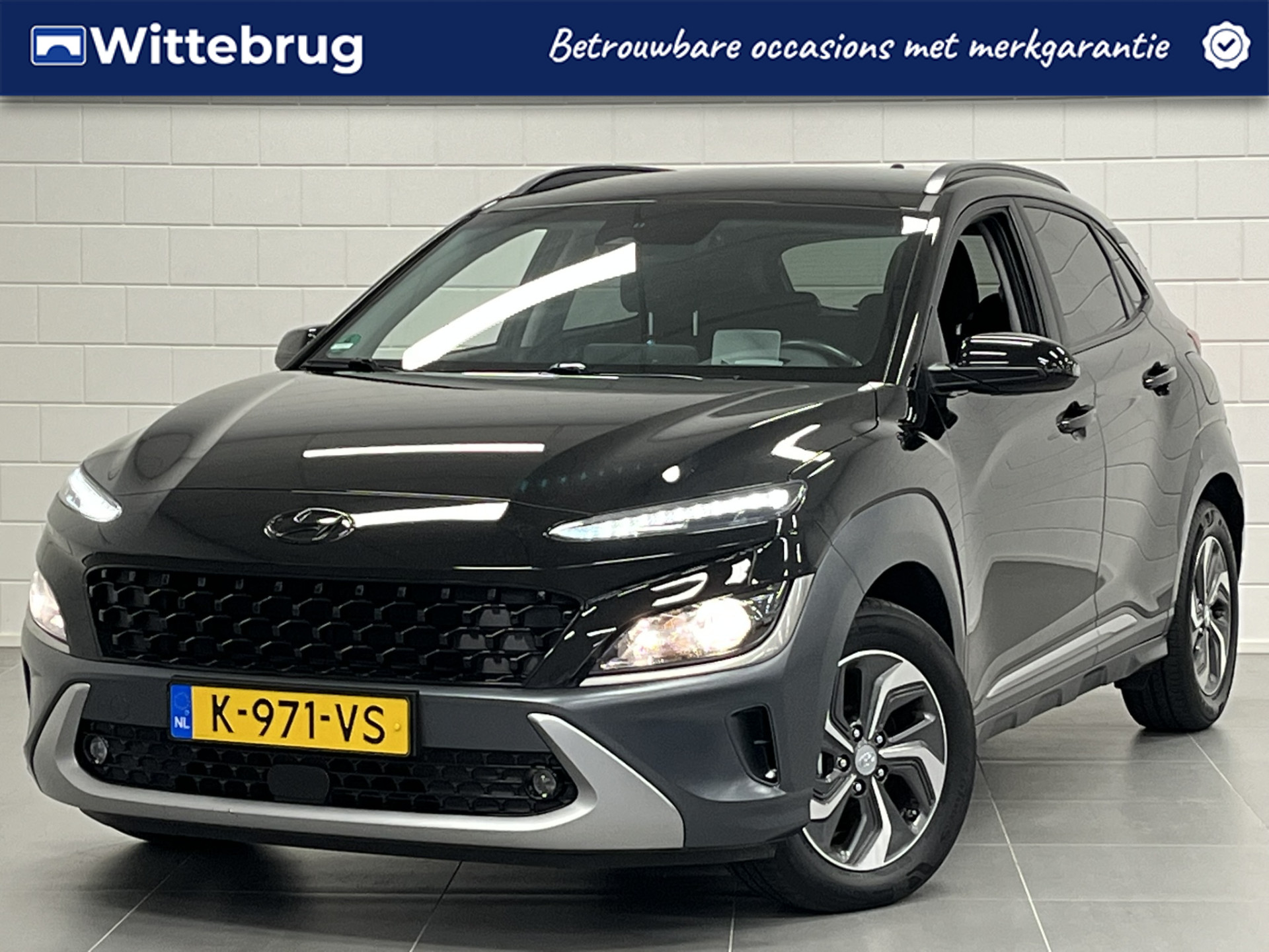 Hyundai Kona 1.6 GDI HEV Fashion 2021 - voorkant