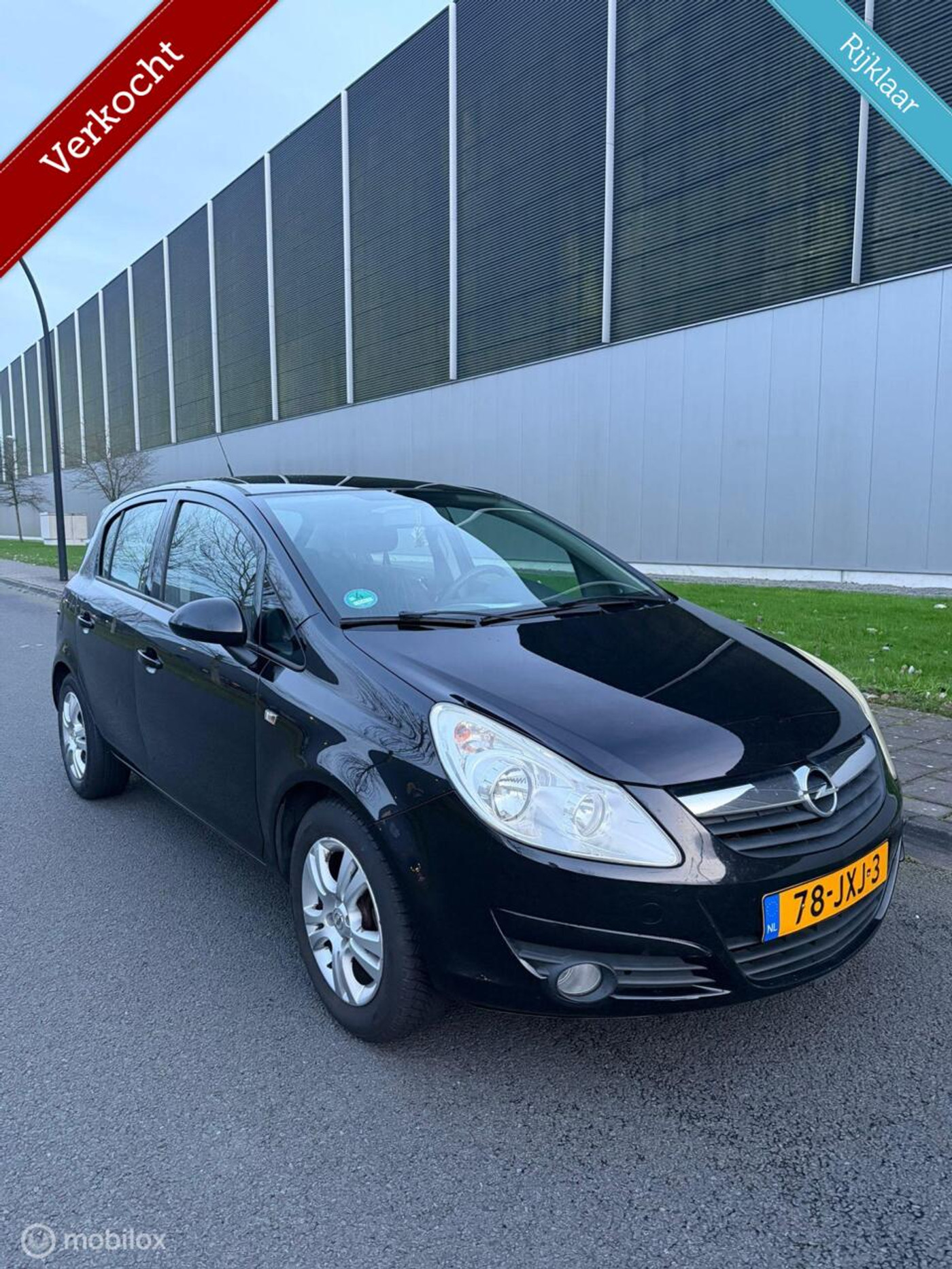 Opel Corsa 1.4-16V Enjoy|Cruise|Airco|Elek Pakket|NWE APK |  NETTE AUTO | Lage KM 2009 - voorkant