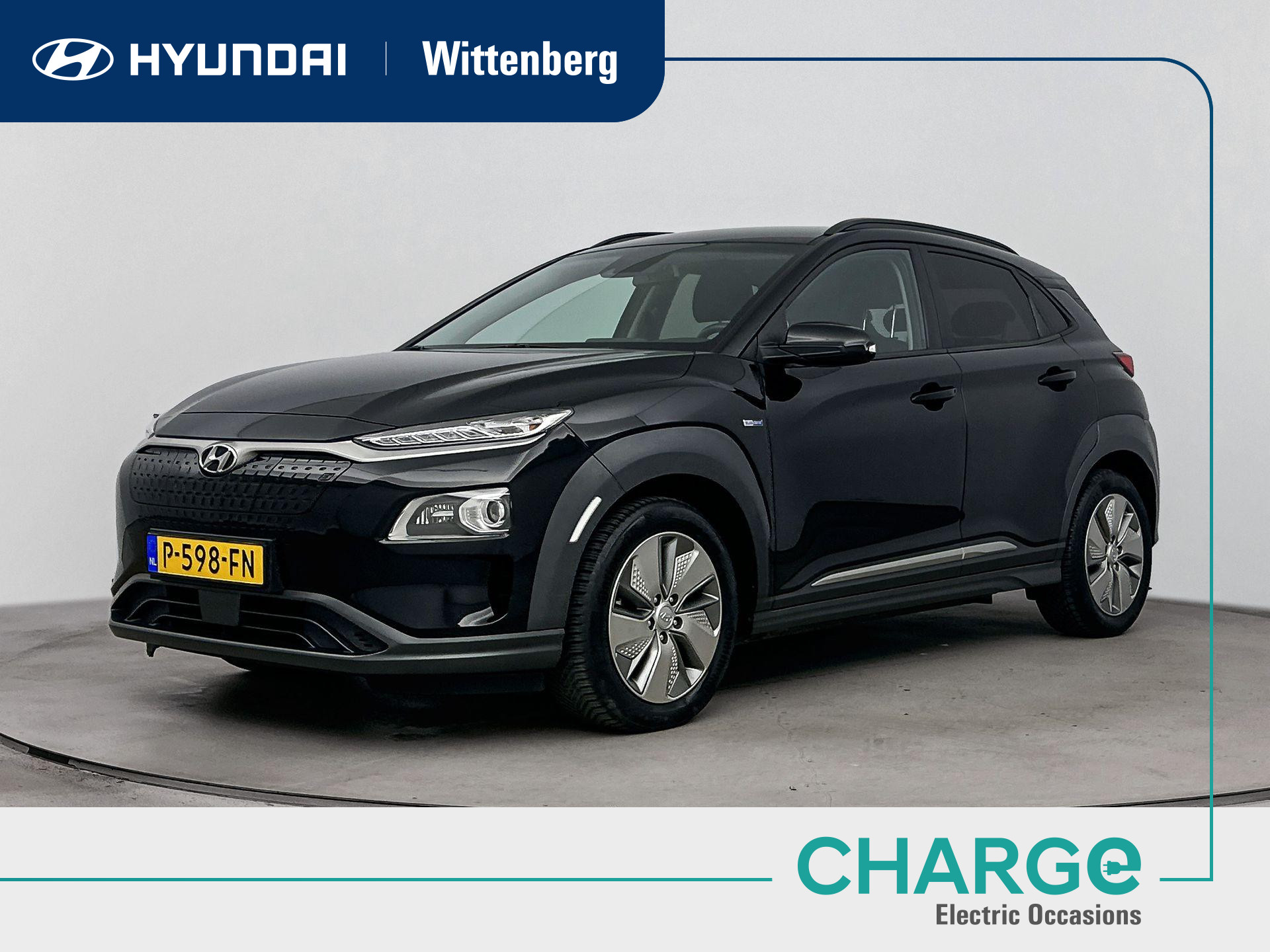 Hyundai Kona EV COMFORT SMART 64 kWh 2021 - voorkant