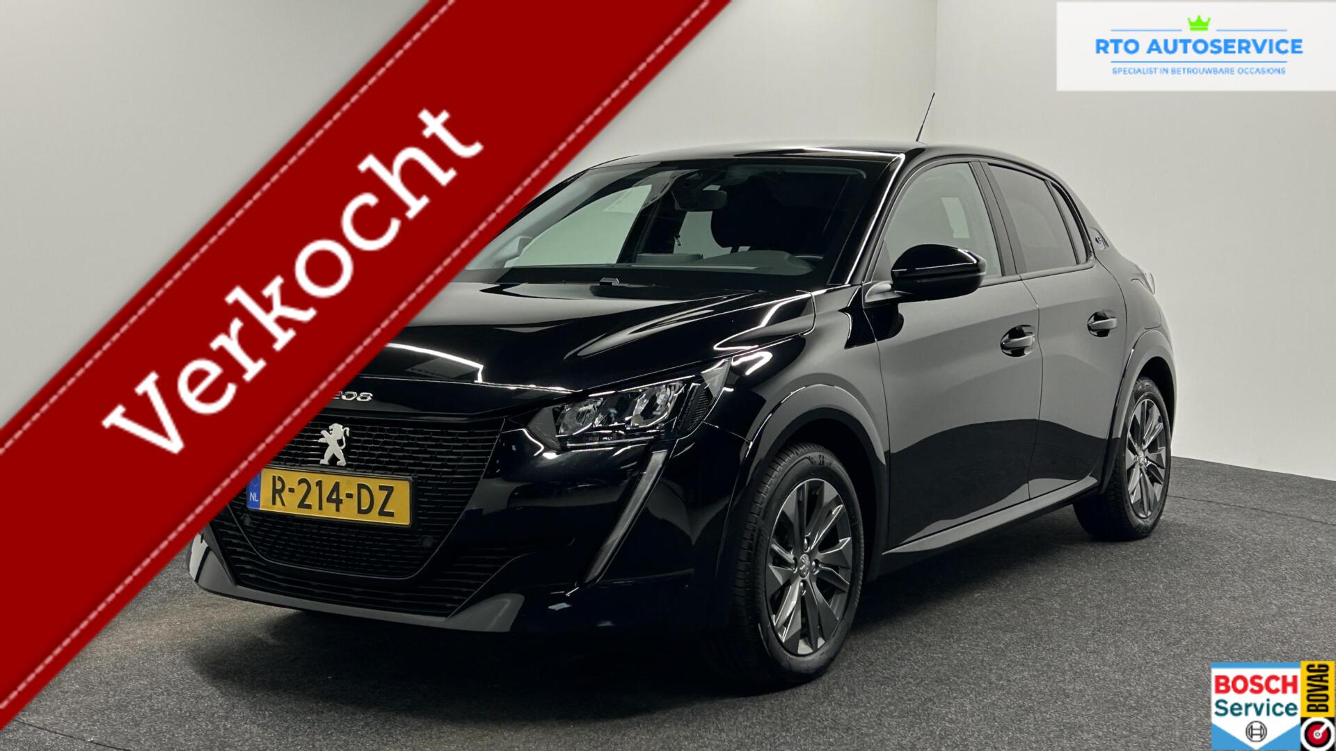 Peugeot 208 EV Active Pack 50 kWh 90% SOH 3 FASE CARPLAY NAVI CRUISE ECC LM. 2022 - voorkant
