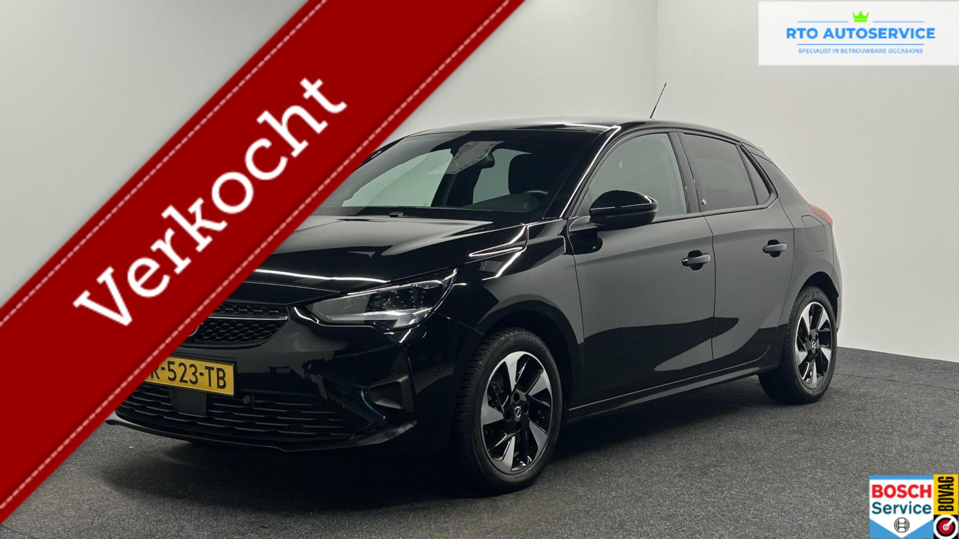 Opel Corsa GS Line 50 kWh 3 Fase 93%SOH CAMERA ECC CRUISE LM CARPLAY NAVI. 2022 - voorkant
