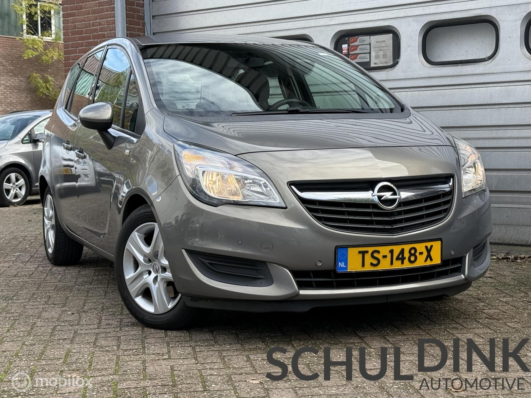 Opel Meriva 1.4 Turbo Cosmo AUTOMAAT|TREKHAAK|PARKEERSENSOREN 2014 - voorkant