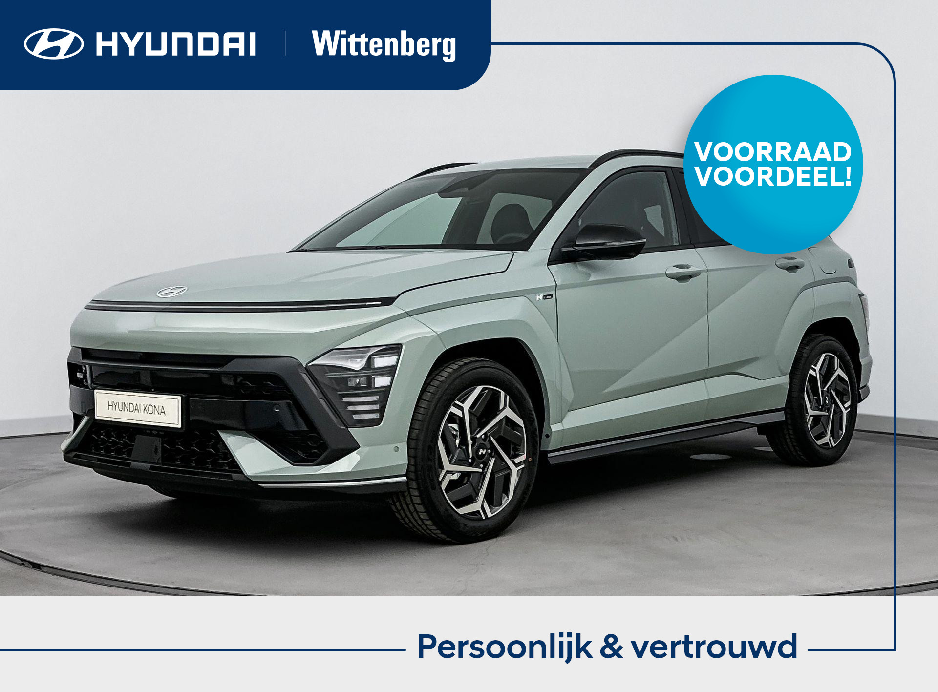 Hyundai Kona 1.6 GDI HEV N Line 2026 - voorkant