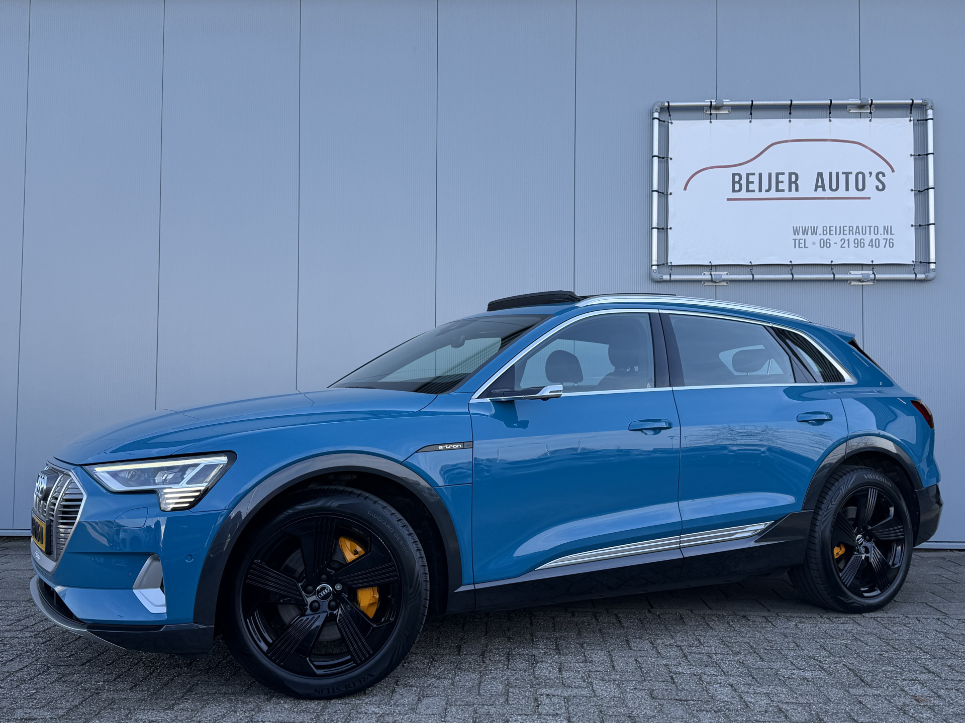 Audi Audi E-tron e-tron 55 quattro advanced 95 kWh Automaat 2018 - voorkant