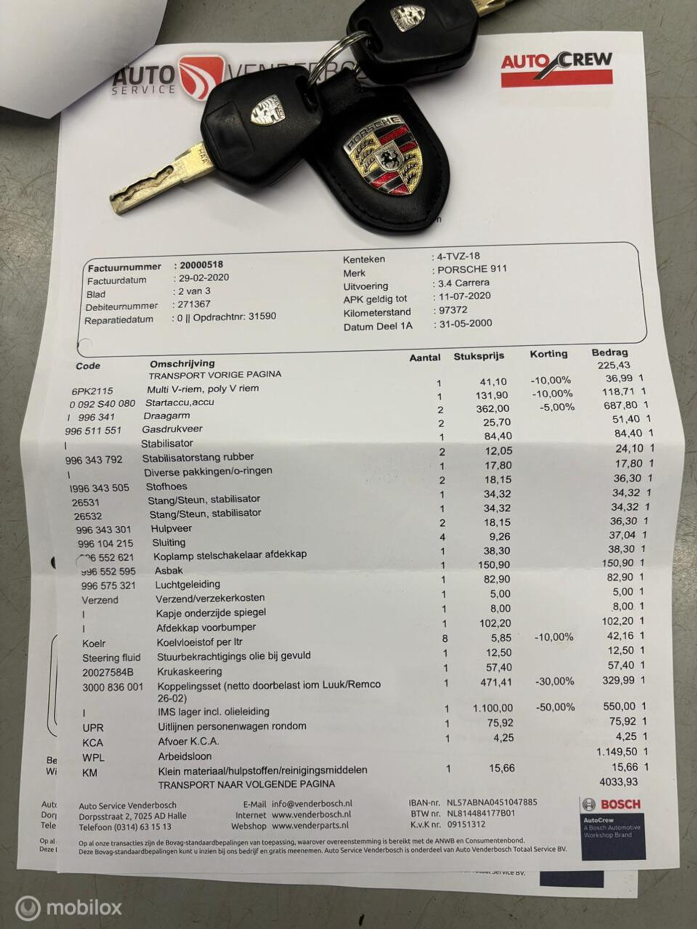Foto van Porsche 911