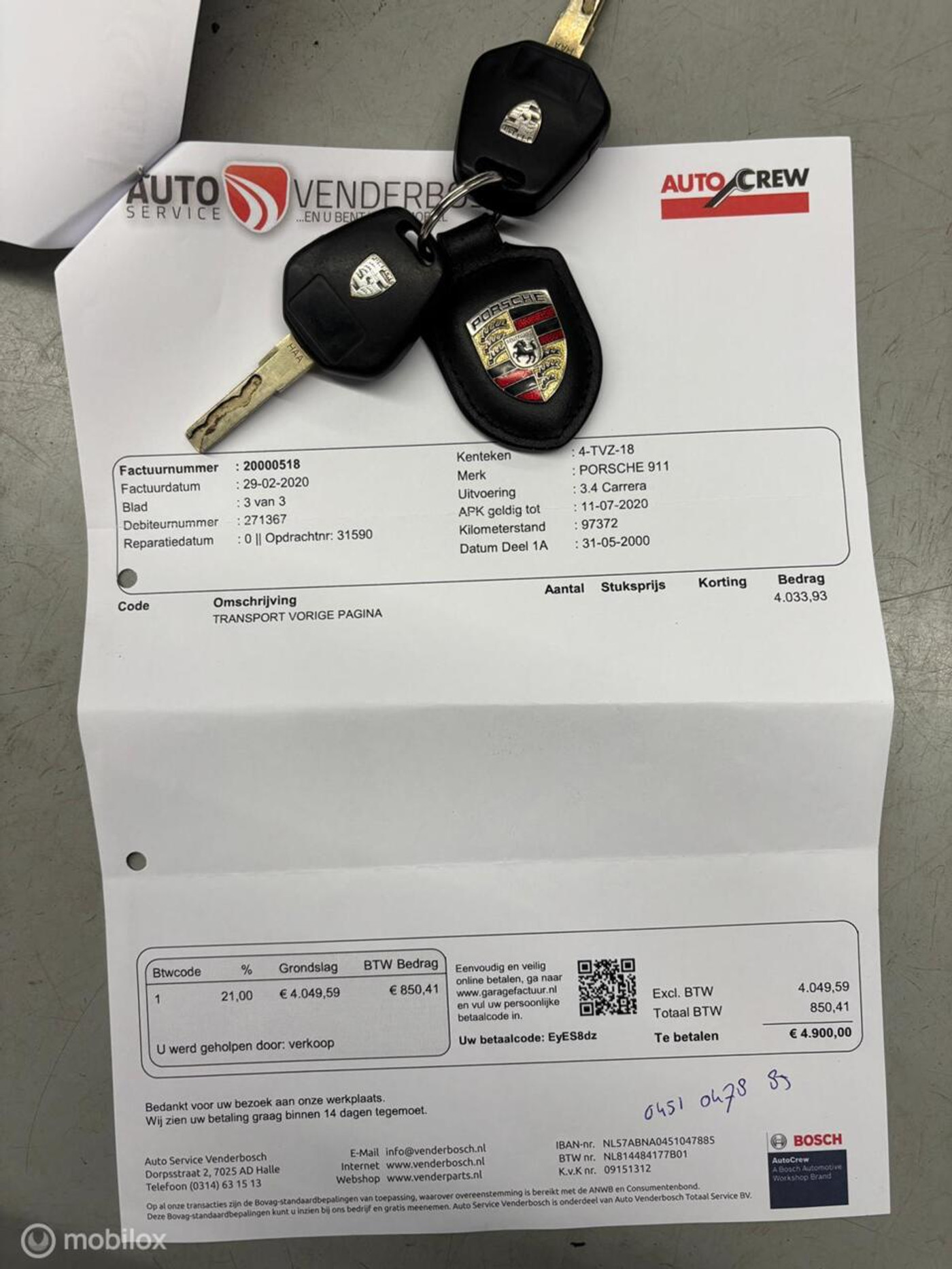Foto van Porsche 911