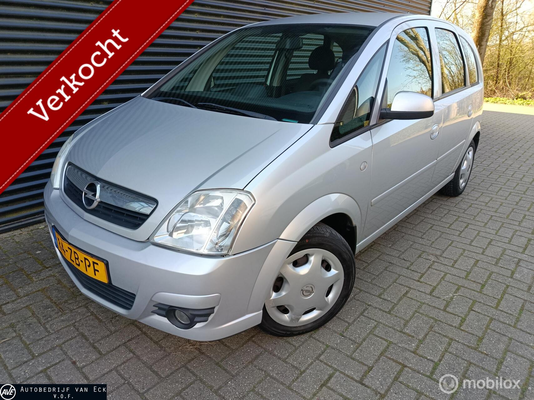 Opel Meriva-a 1.6-16V Essentia Airco, 5 drs, boordcomputer 2007 - voorkant