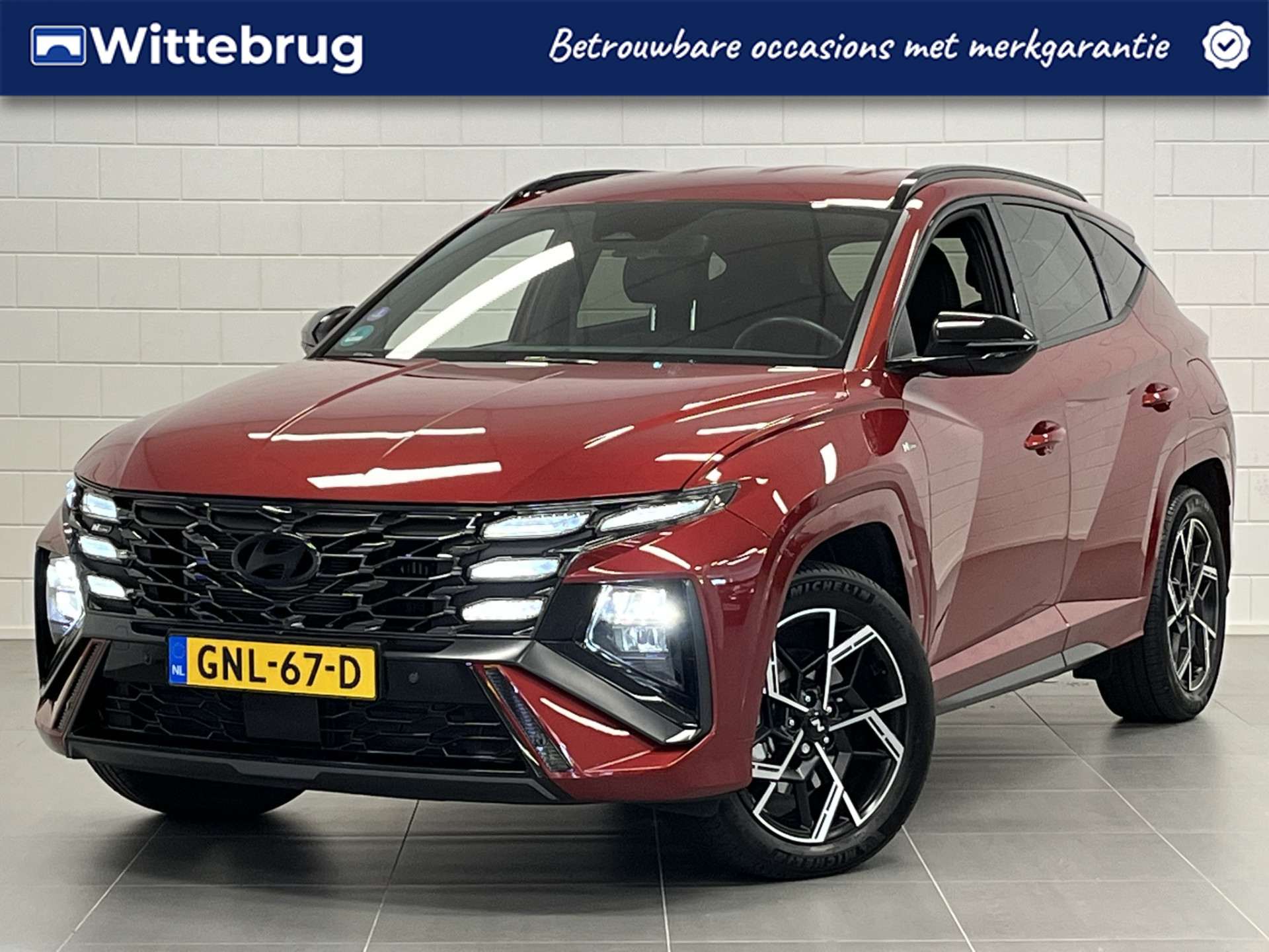 Hyundai Tucson 1.6 T-GDI PHEV N Line Edition 2025 - voorkant