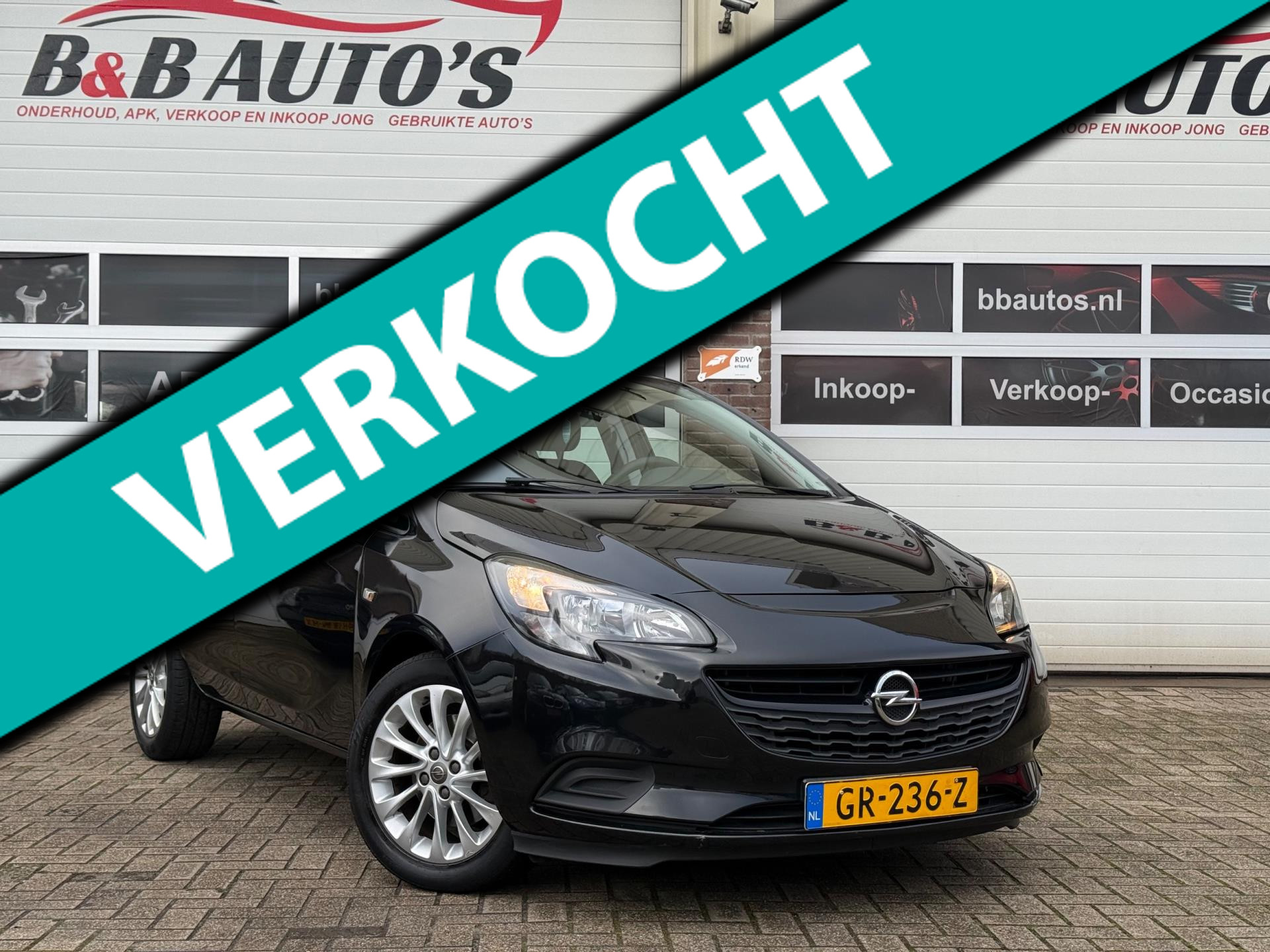 Opel Corsa 1.0 Turbo Business+ Airco Elektr ramen Centr vergr 2015 - voorkant