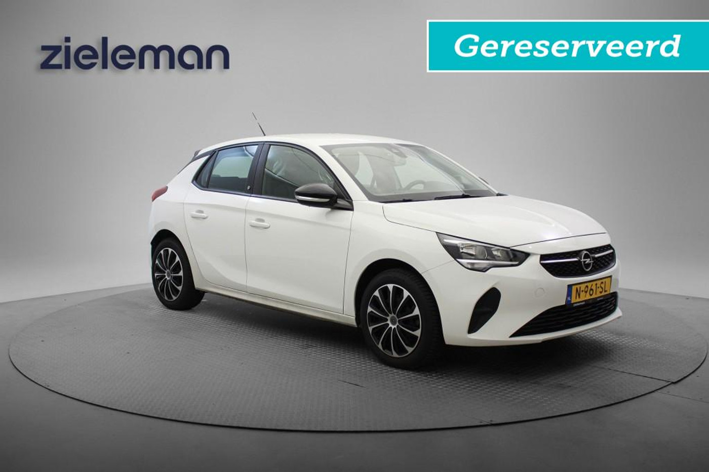 Opel Corsa Edition 50 kWh 3 Fase - Carplay, Cruise, Clima, SOH 93,8% GERESERVEERD 2021 - voorkant