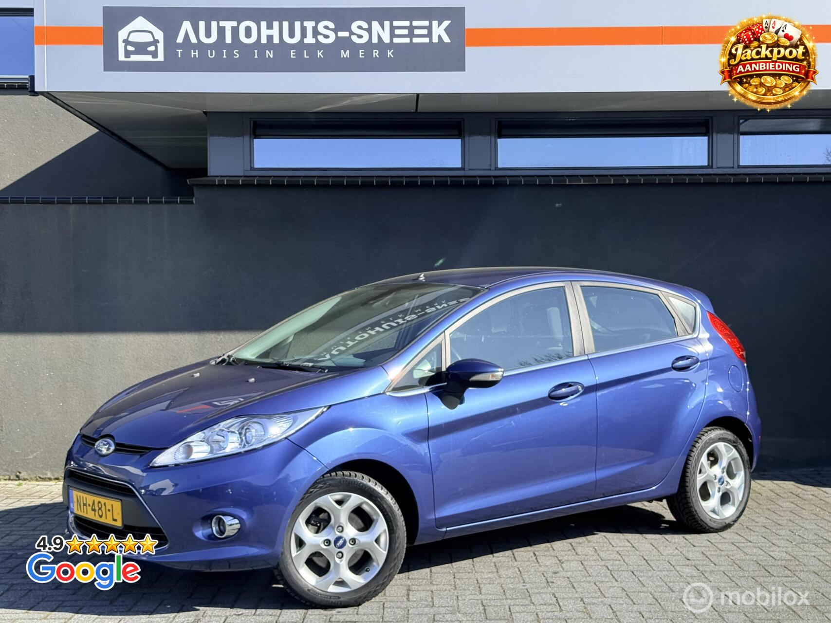 Ford Fiesta 1.4 Titanium / Automaat / Zeer netjes 2009 - voorkant