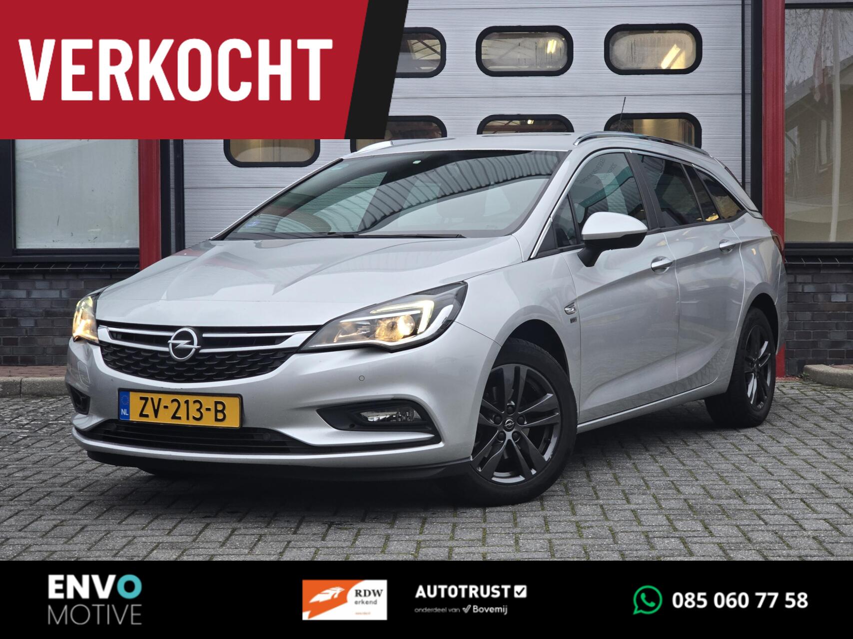 Opel Astra Sports Tourer 1.0 Turbo 120 Edit. Navi/Clima/PDC 2019 - voorkant