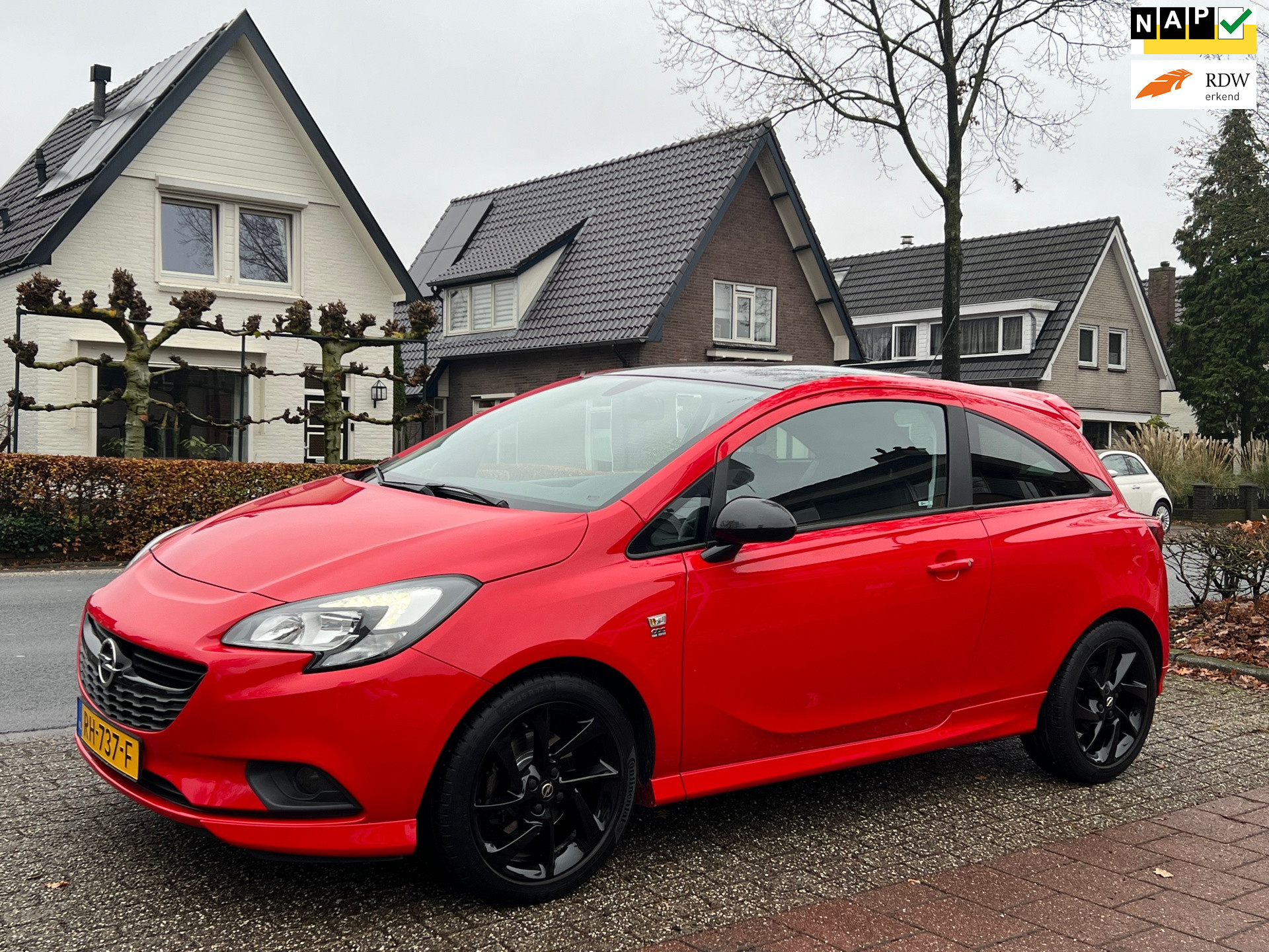 Opel Corsa 1.0 Turbo Online Edition 60.000 km NAP - APK T/M 12-2026!! 2017 - voorkant