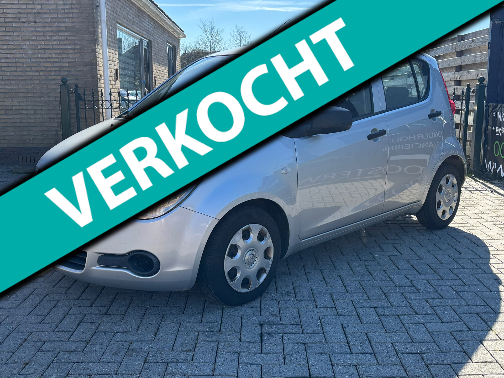 Opel Agila 1.0 Essentia | airco | 5drs | nieuwe apk | 2009 - voorkant