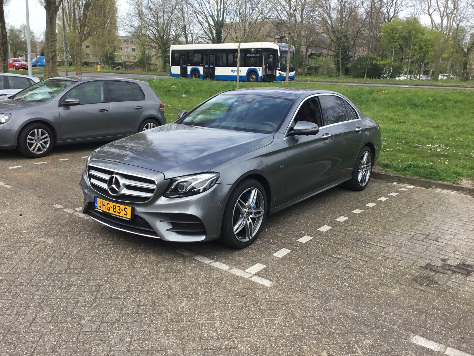 Mercedes-Benz E-klasse 350 e Bus.Sol. AMG 2017 - voorkant