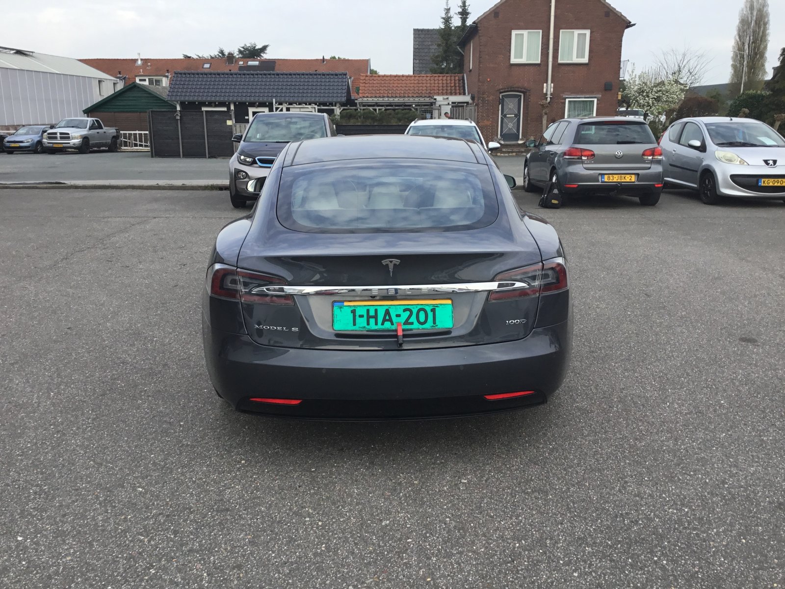 Inspectiefoto van Tesla Model S