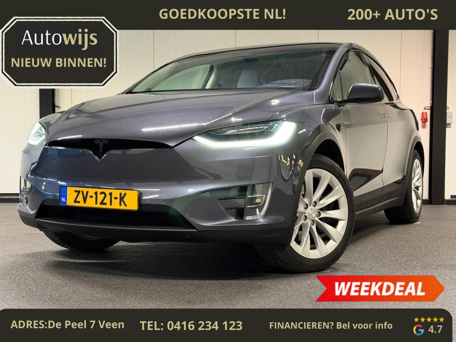 Foto van Tesla Model X