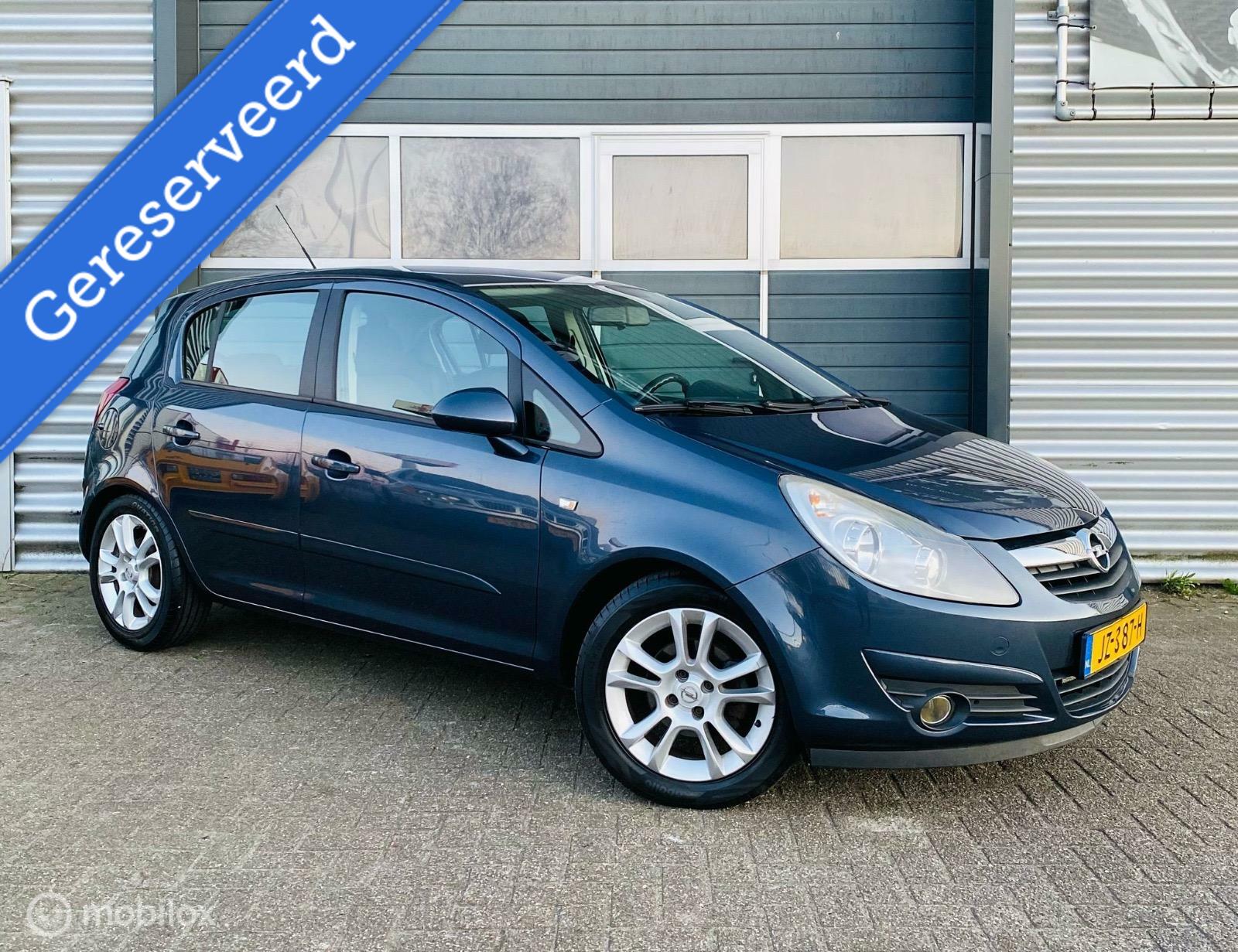 Opel Corsa 1.2-16V Essentia 5 Drs|Nwe Ketting|16 Inch|Airco| 2006 - voorkant
