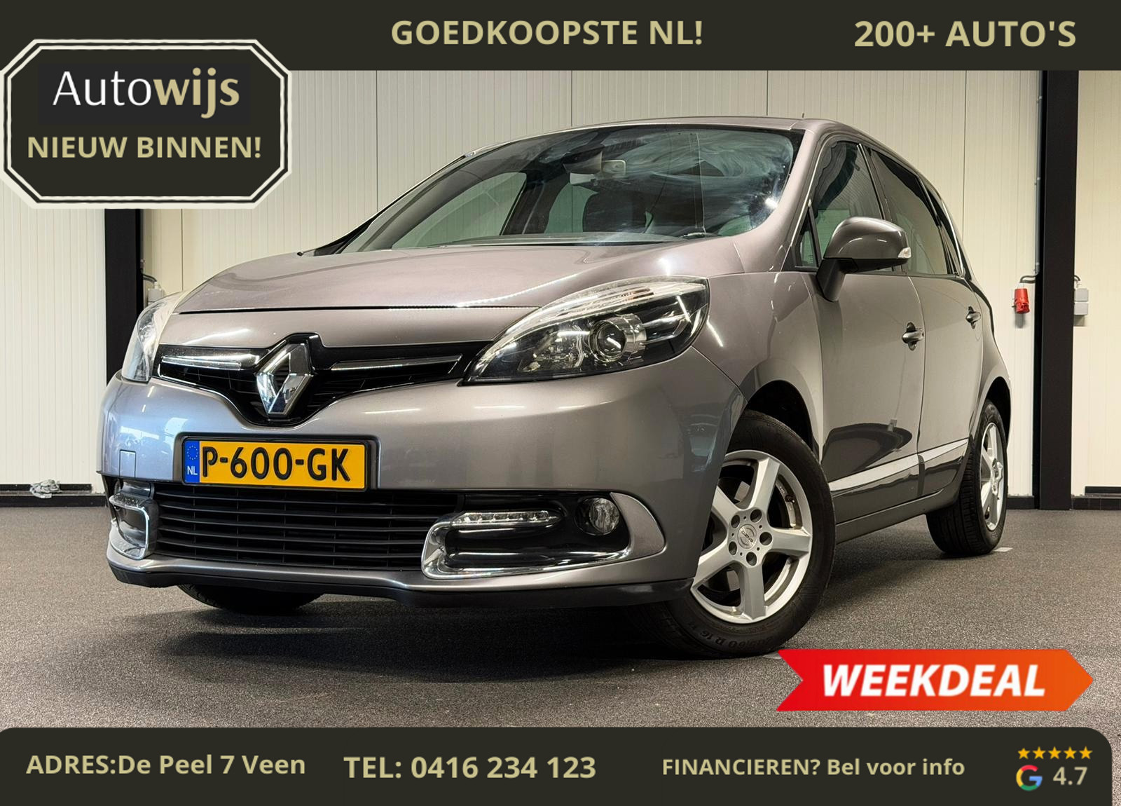 Foto van RENAULT MEGANE SCENIC