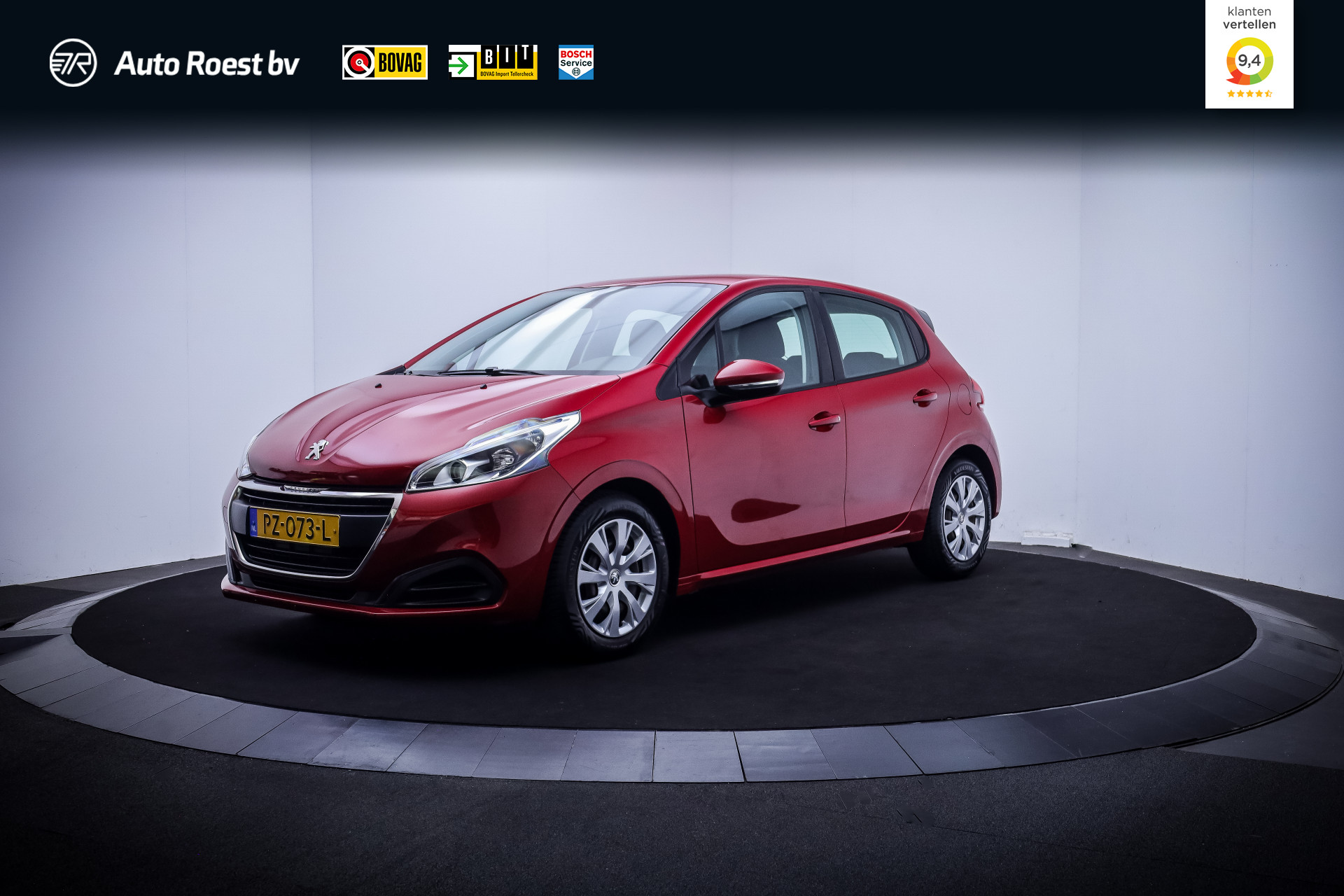 Peugeot 208 1.2T Aut. Allure 2017 - voorkant