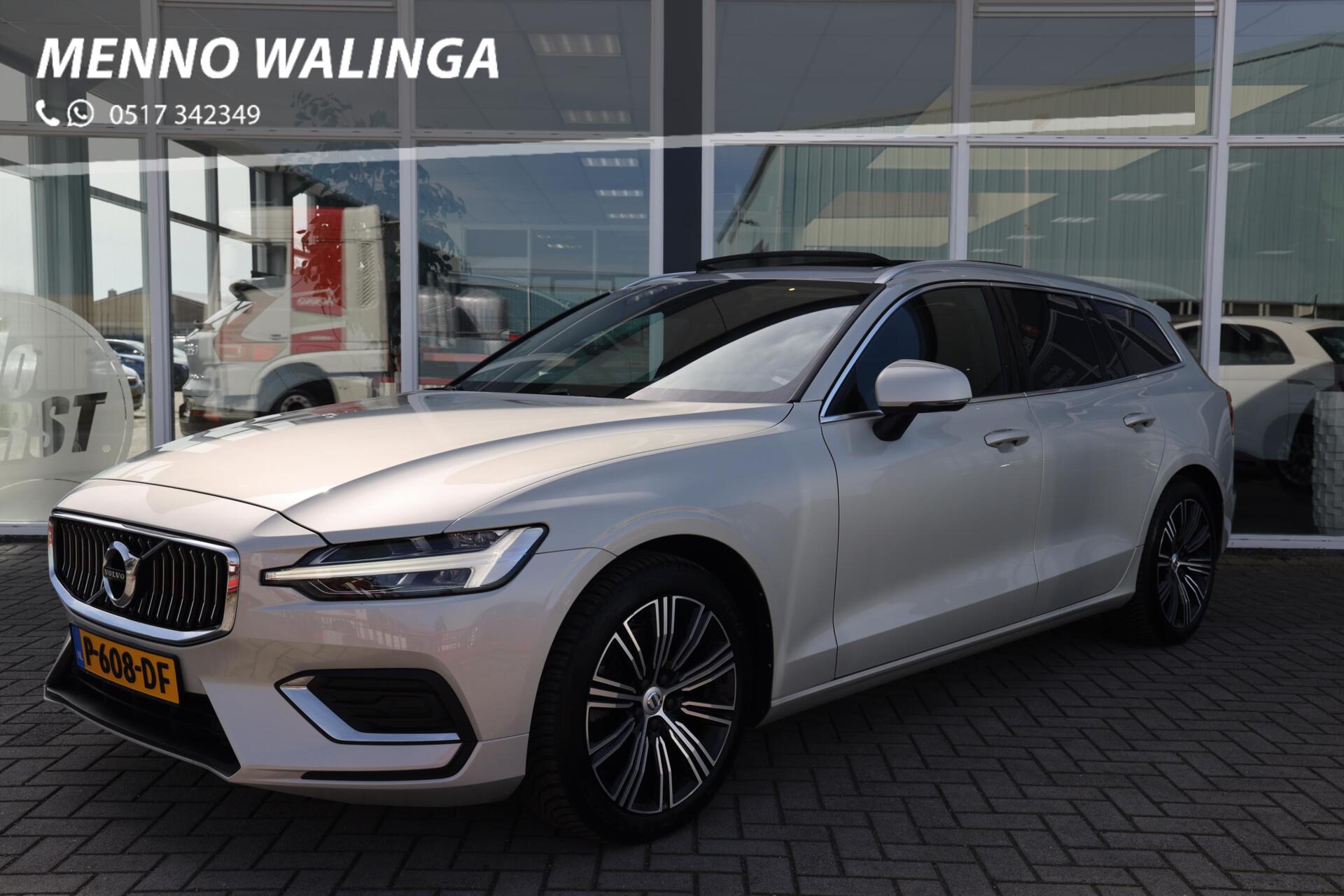 Volvo V60 2.0 B3 Inscription|Automaat|Camera|Lederen bekleding|Stoel/Stuurverwarming|Pano| 2022 - voorkant