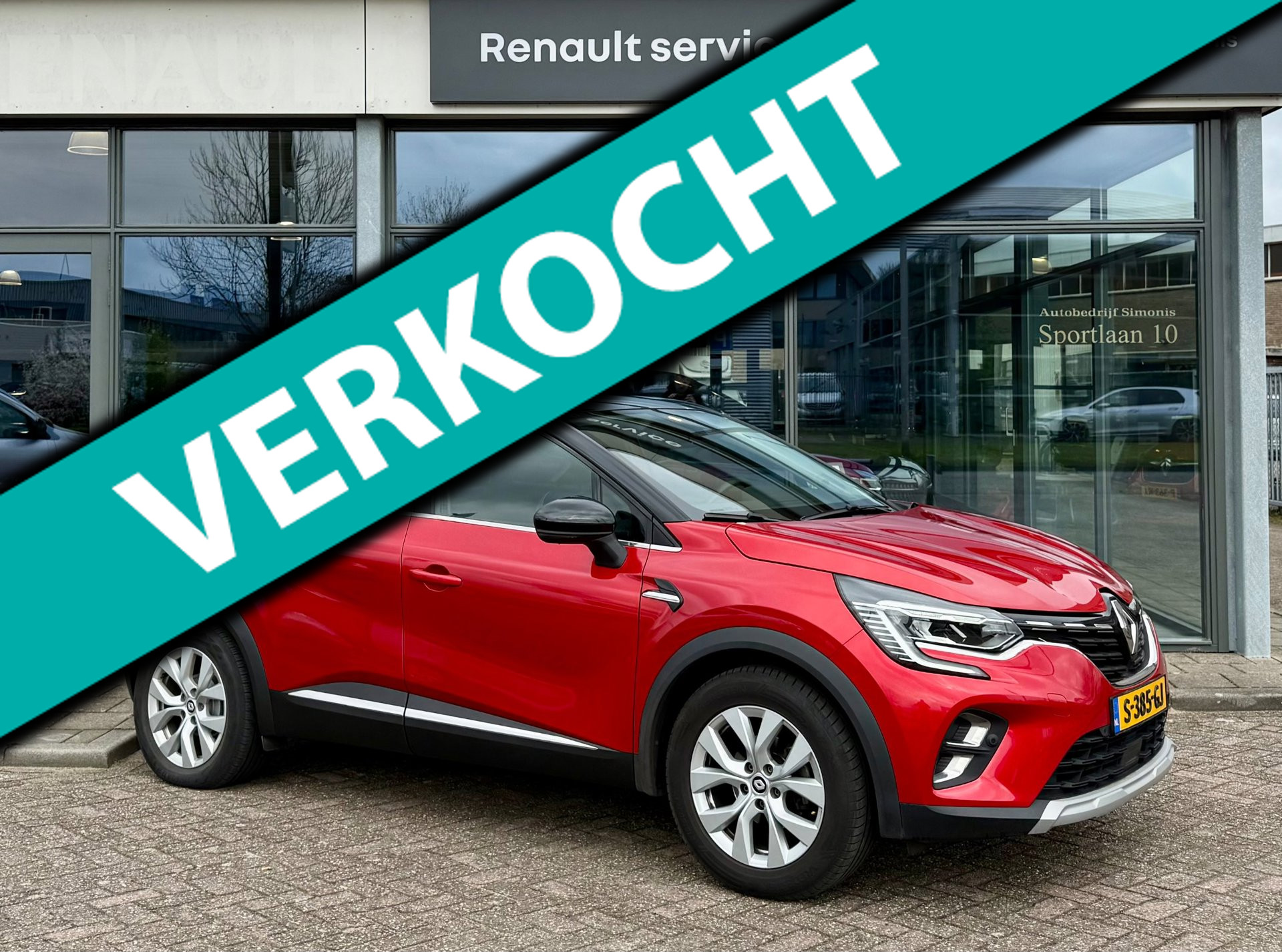 Renault Captur 1.3 TCe 140 Intens Automaat 2022 - voorkant