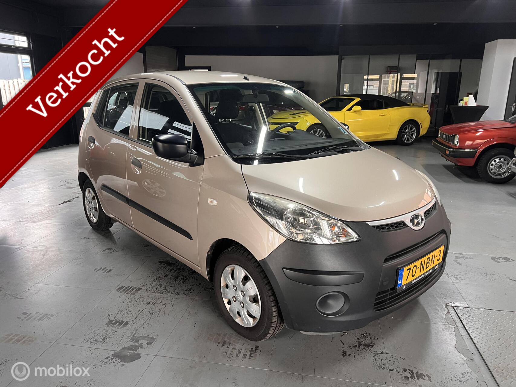 Hyundai I 10 1.1 Active nieuw APK  NAP zeer zuining 2010 - voorkant