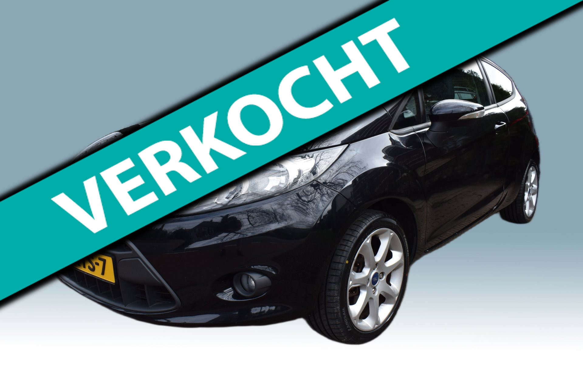 Ford Fiesta 1.25 S-Edition. Recent Distributieriem vervangen , 4 Nieuwe Banden , Grote Beurt. 2011 - voorkant
