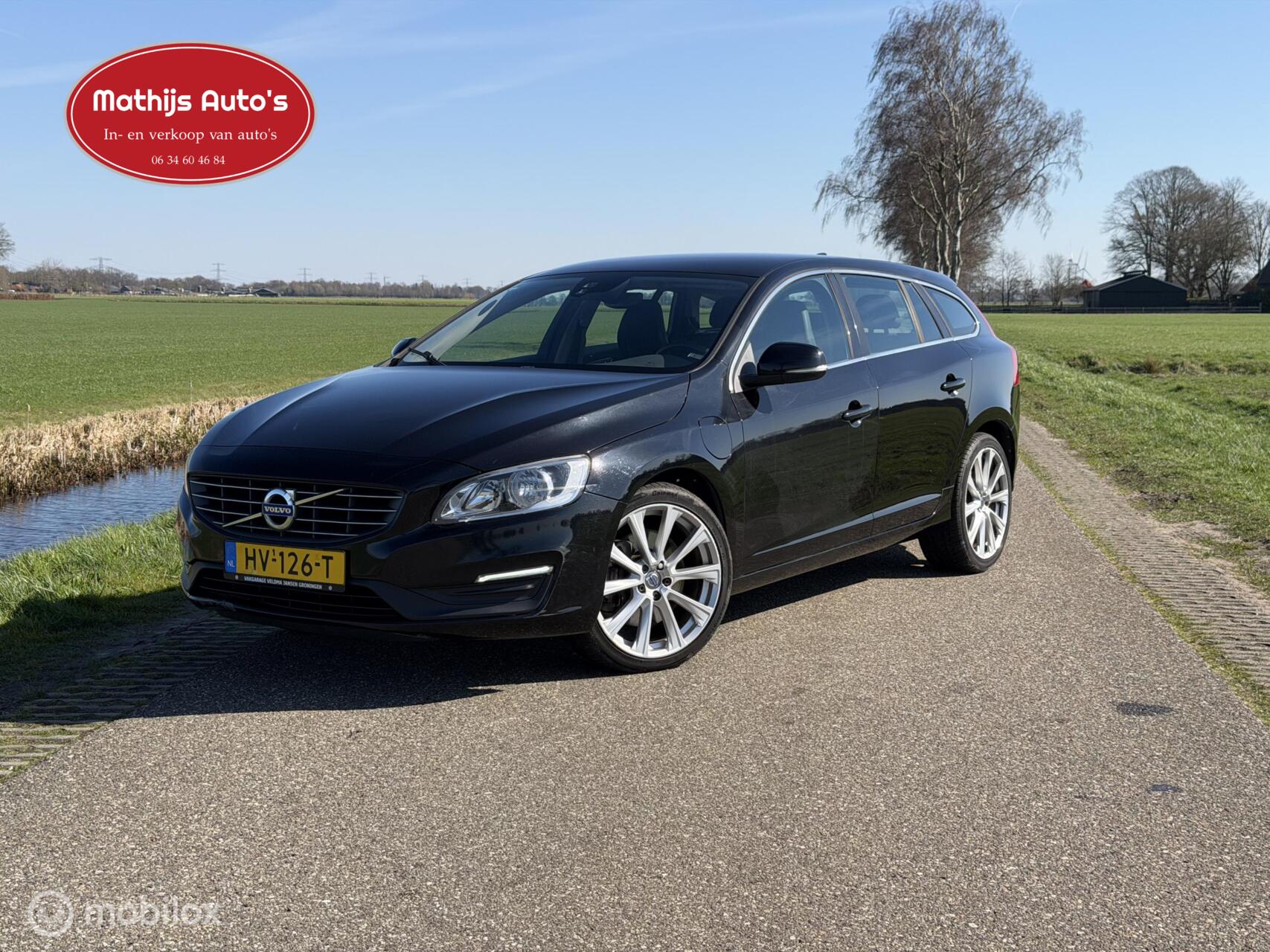 Volvo V60 2.4 D6 Twin Engine R-Design hybrid 2015 - voorkant