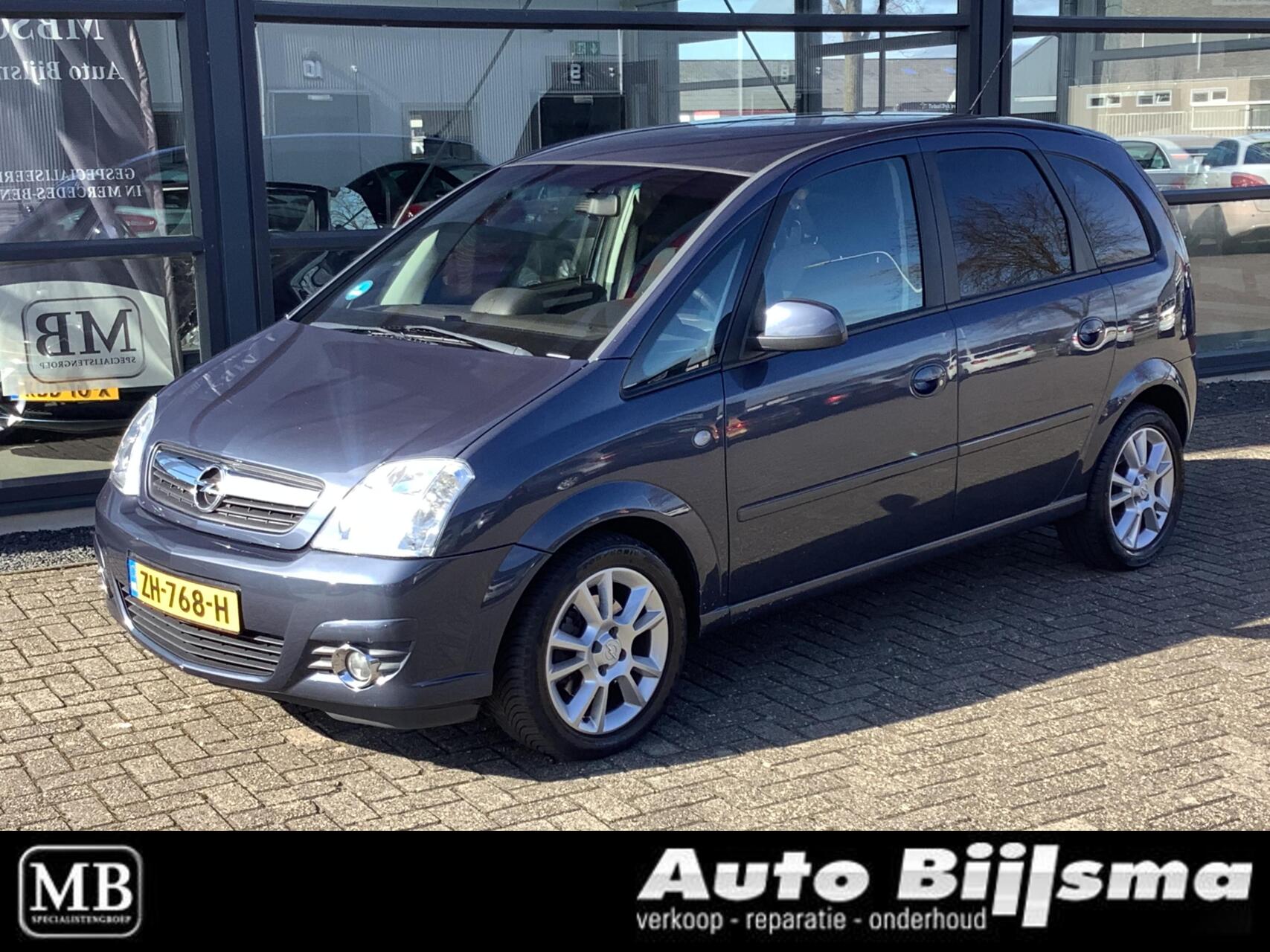 Opel Meriva-a 1.6-16V Business automaat, trekhaak, airco, dealer onderhouden 2009 - voorkant