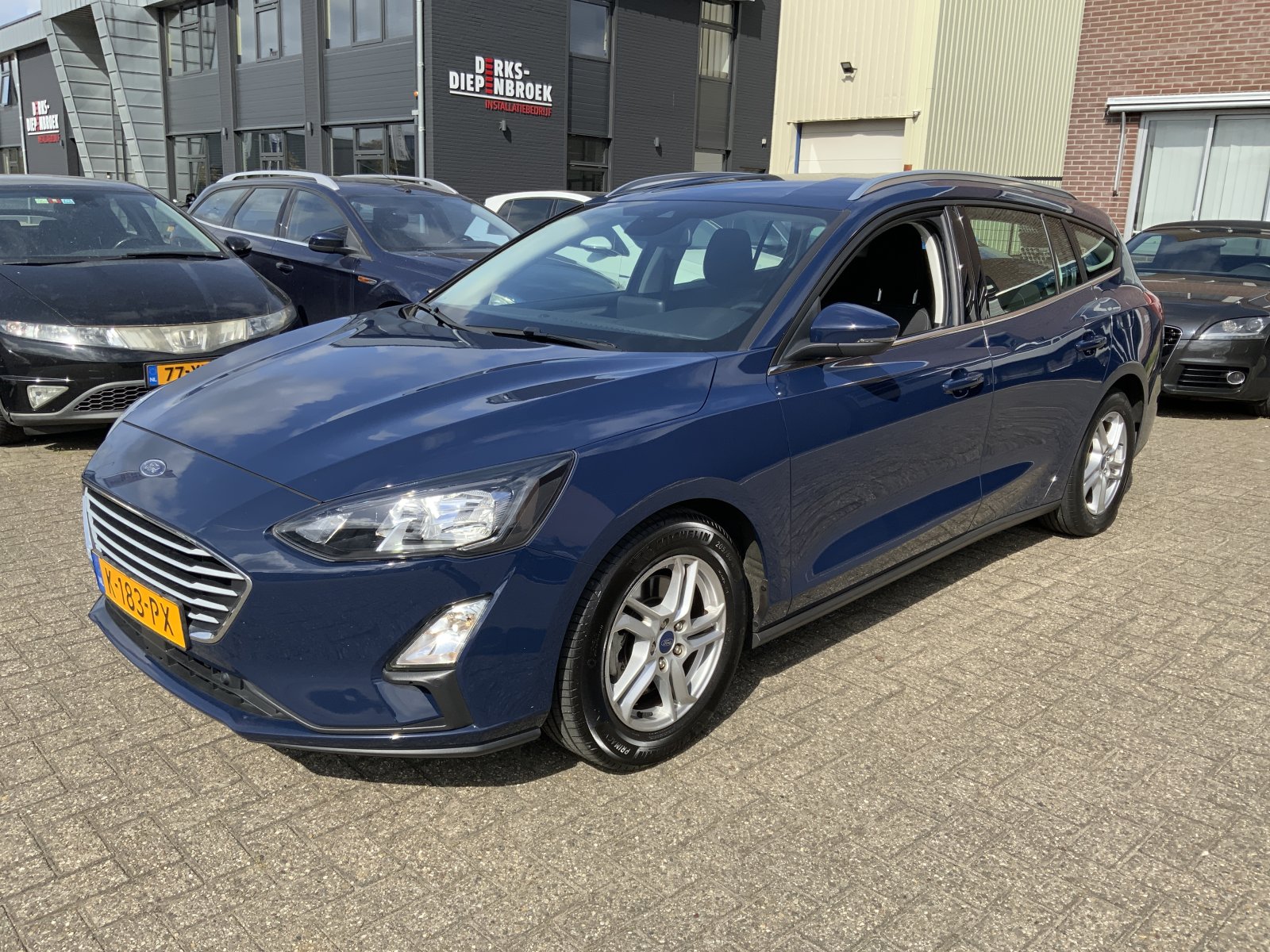 Ford Focus Wagon 1.0 EBH Tr Ed. bns 2021 - voorkant