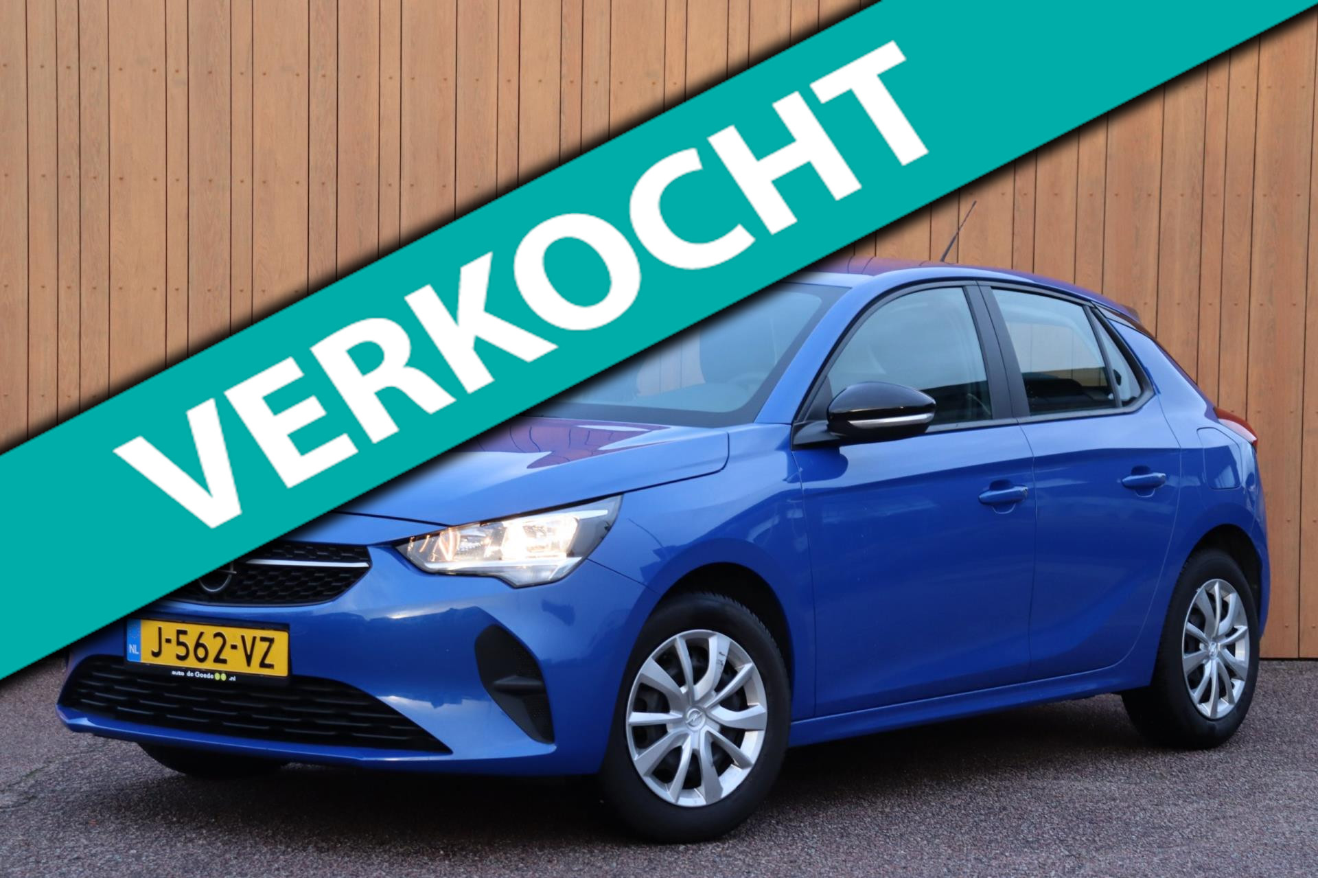 Opel Corsa 1.2 Edition org. NL-auto afn.trekhaak 2020 - voorkant