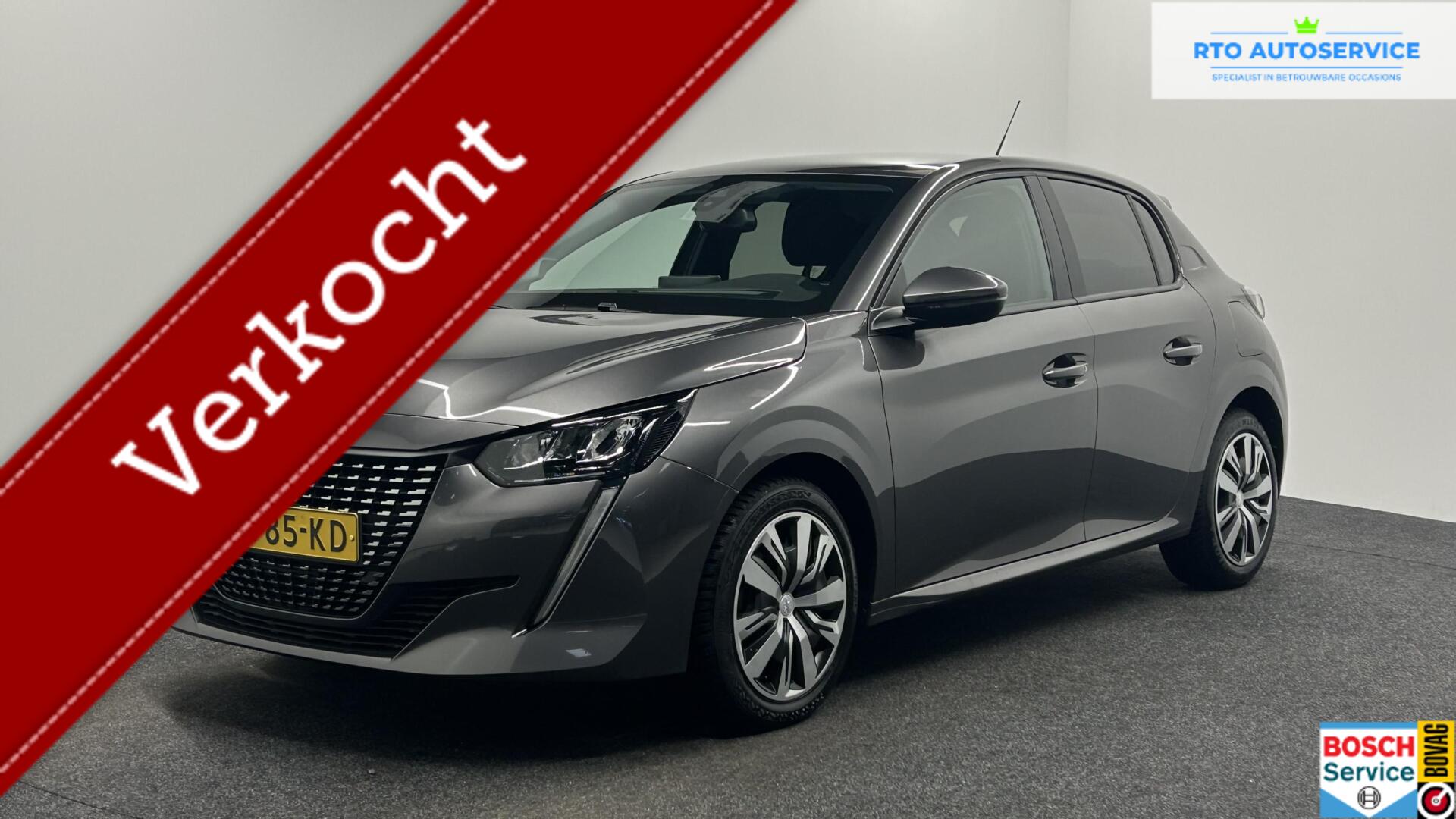 Peugeot 208 1.2 PureTech Blue Lease Active CARPLAY CRUISE NAVI. 2021 - voorkant