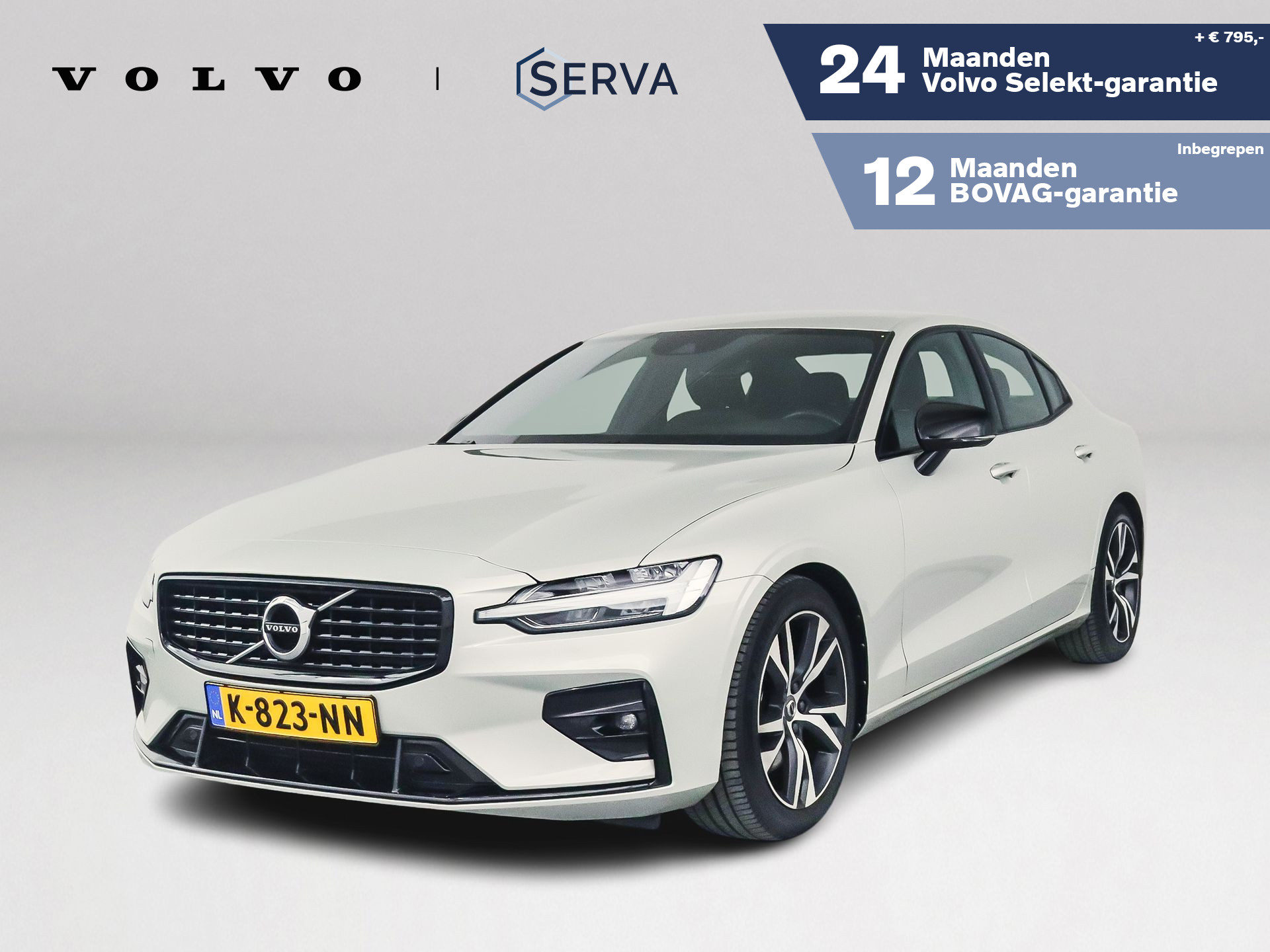 Volvo S60 B4 R-Design | Parkeercamera | Stoel- en Stuurverwarming | Cruise control 2021 - voorkant