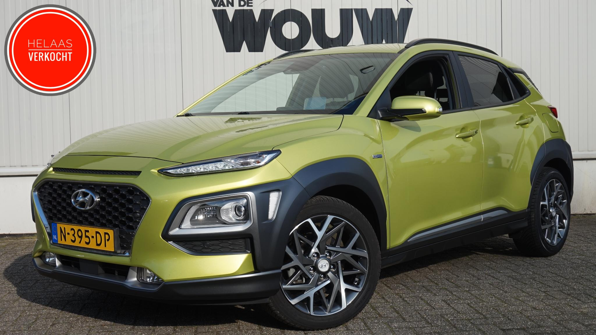 Hyundai Kona 1.6 GDI HEV Premium Automaat 2020 - voorkant