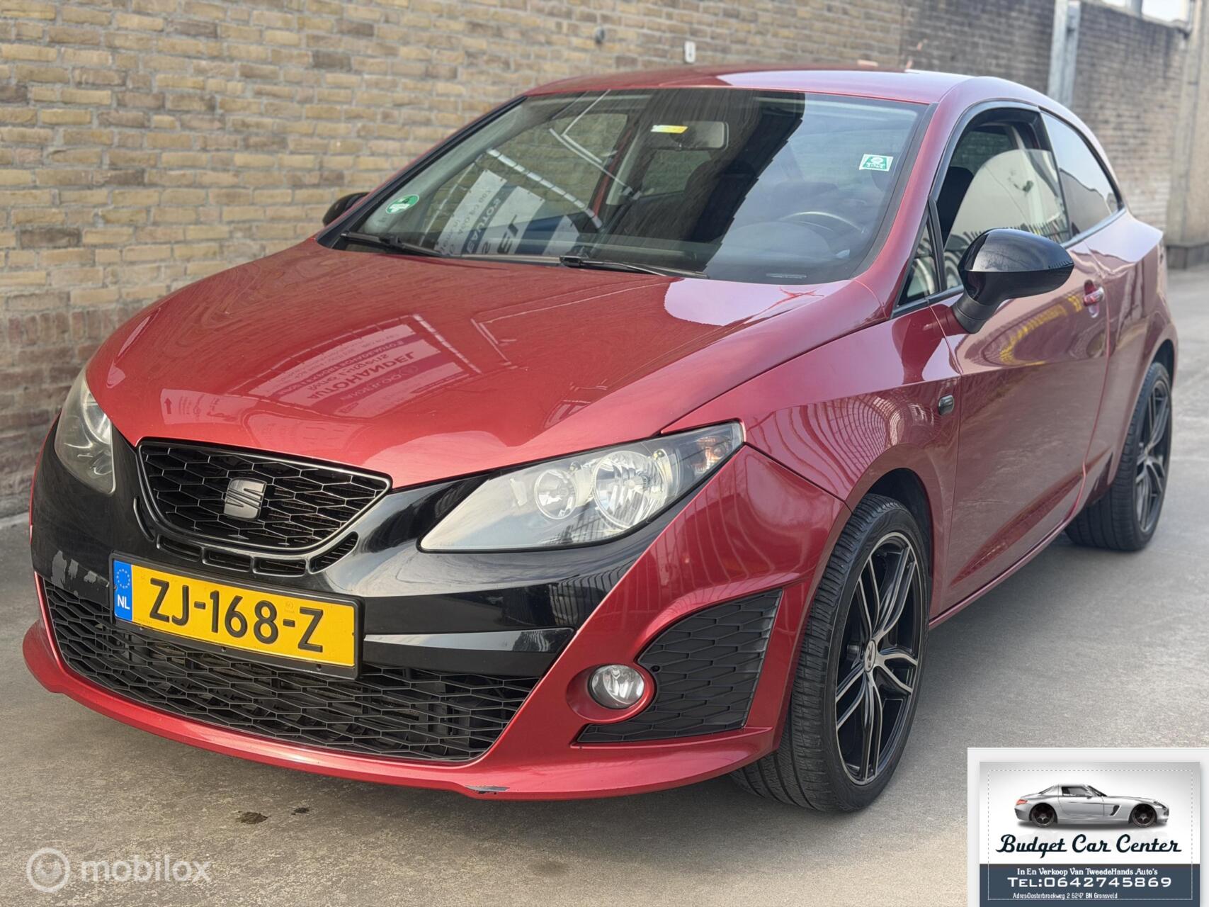Seat Ibiza 1.4 TSI FR Bocanegra  AUTOMAAT 2010 - voorkant